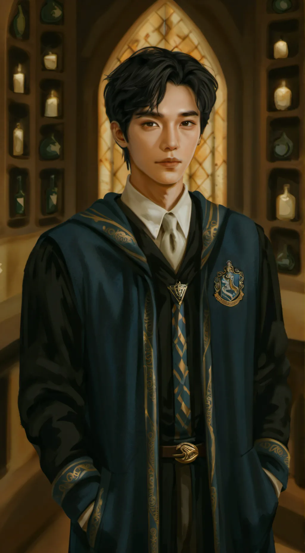 ai character: Avery Seiji Ren background