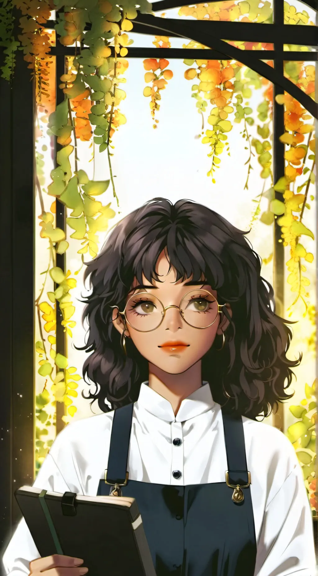 ai character: Cassandra 🌼🪷🌺 background