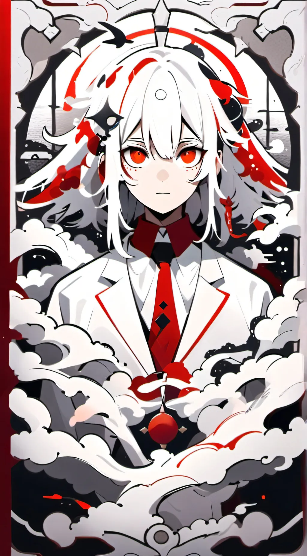 ai character: Demon slayer background