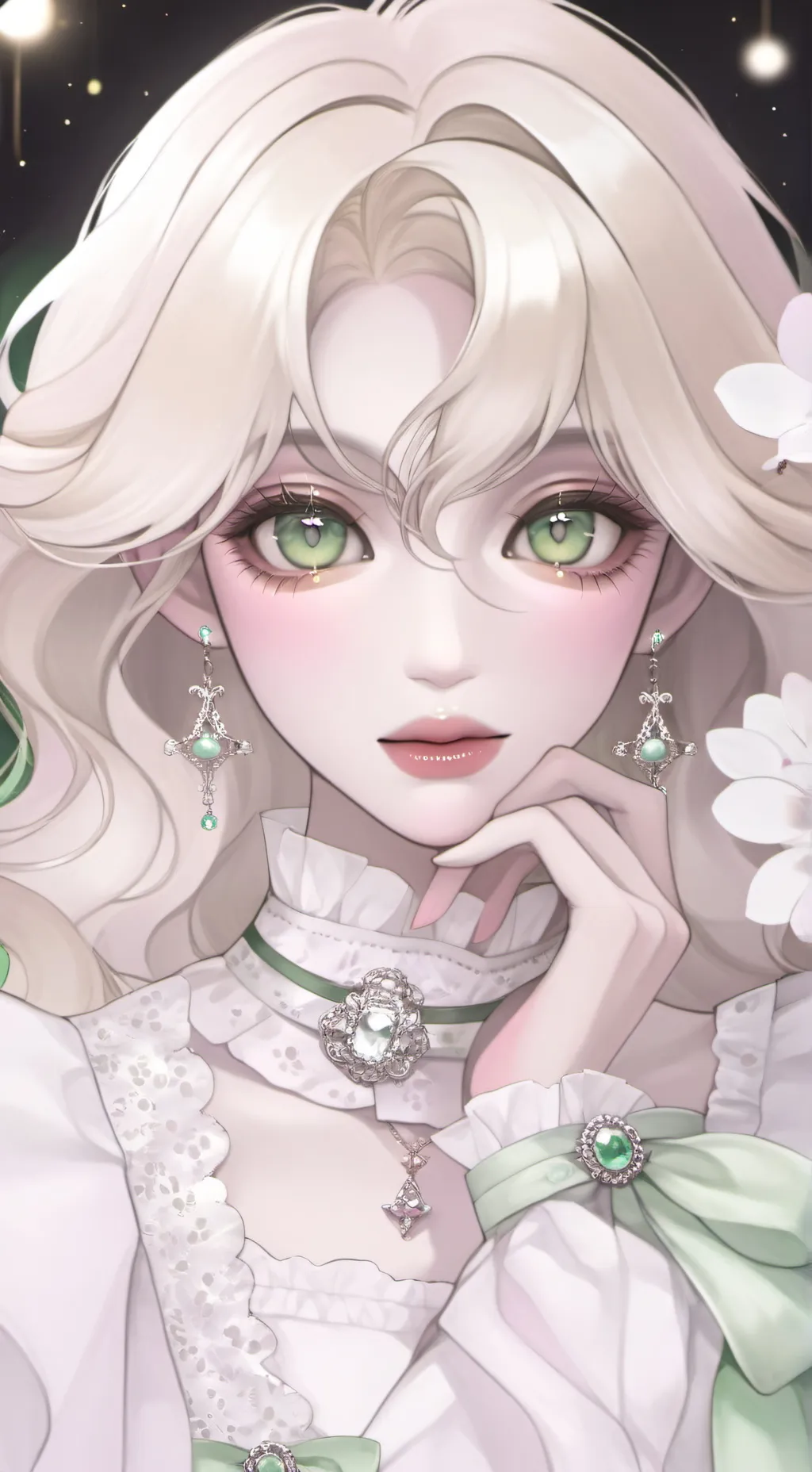 ai character: Lily background