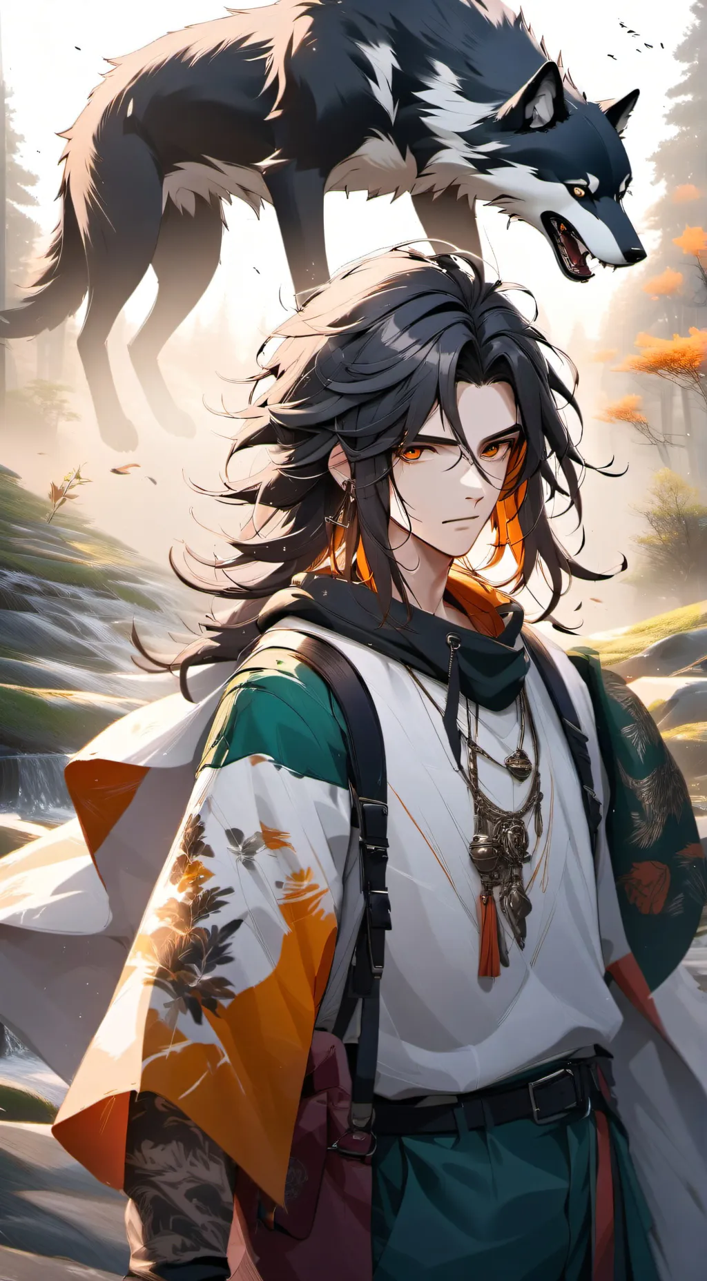 ai character: Jacob  background