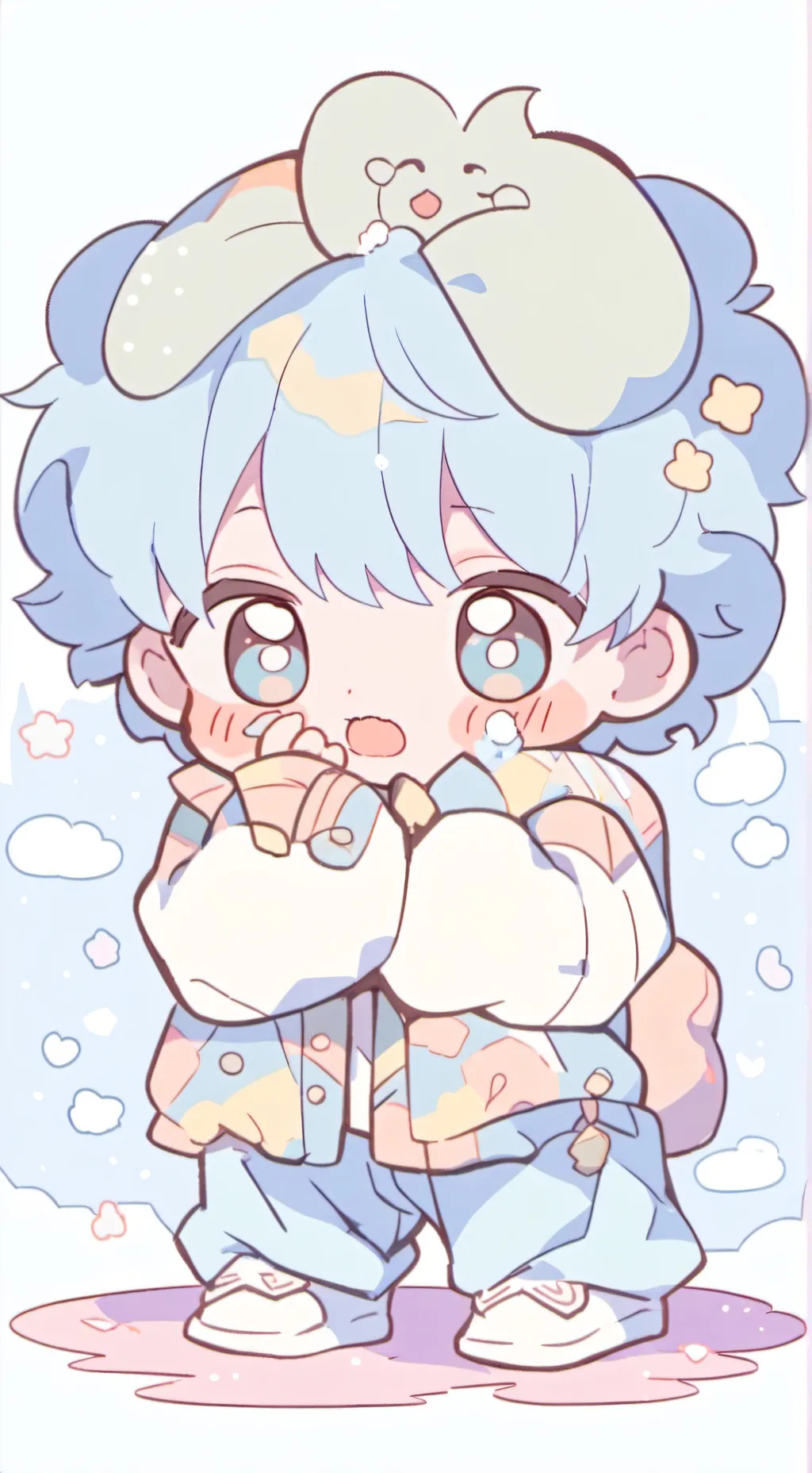 ai character: Leo background