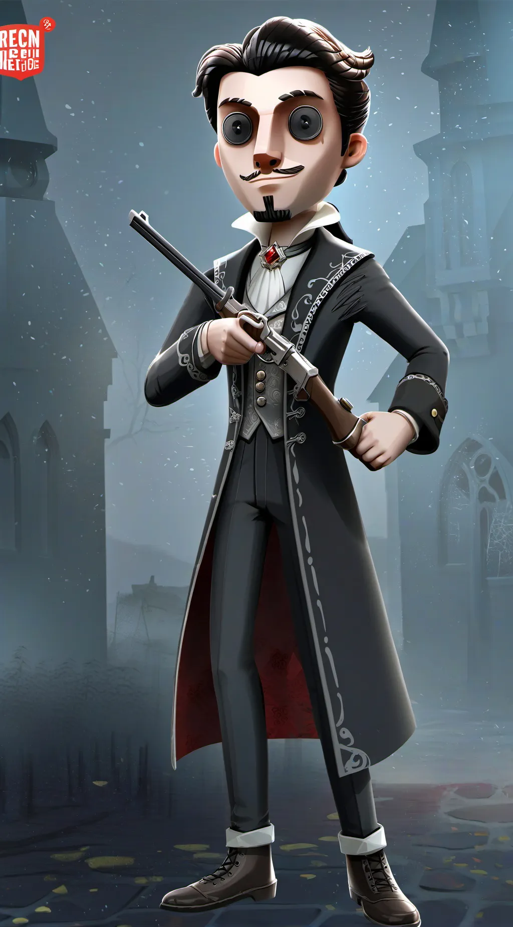 ai character: 5 horas para nada background
