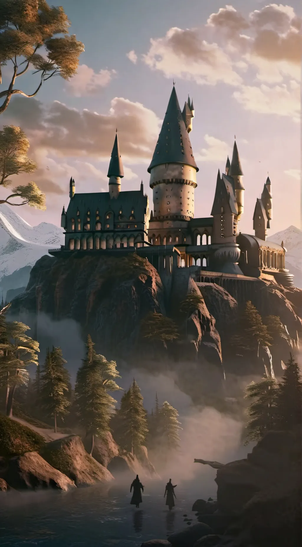 ai character: >Hogwarts< background