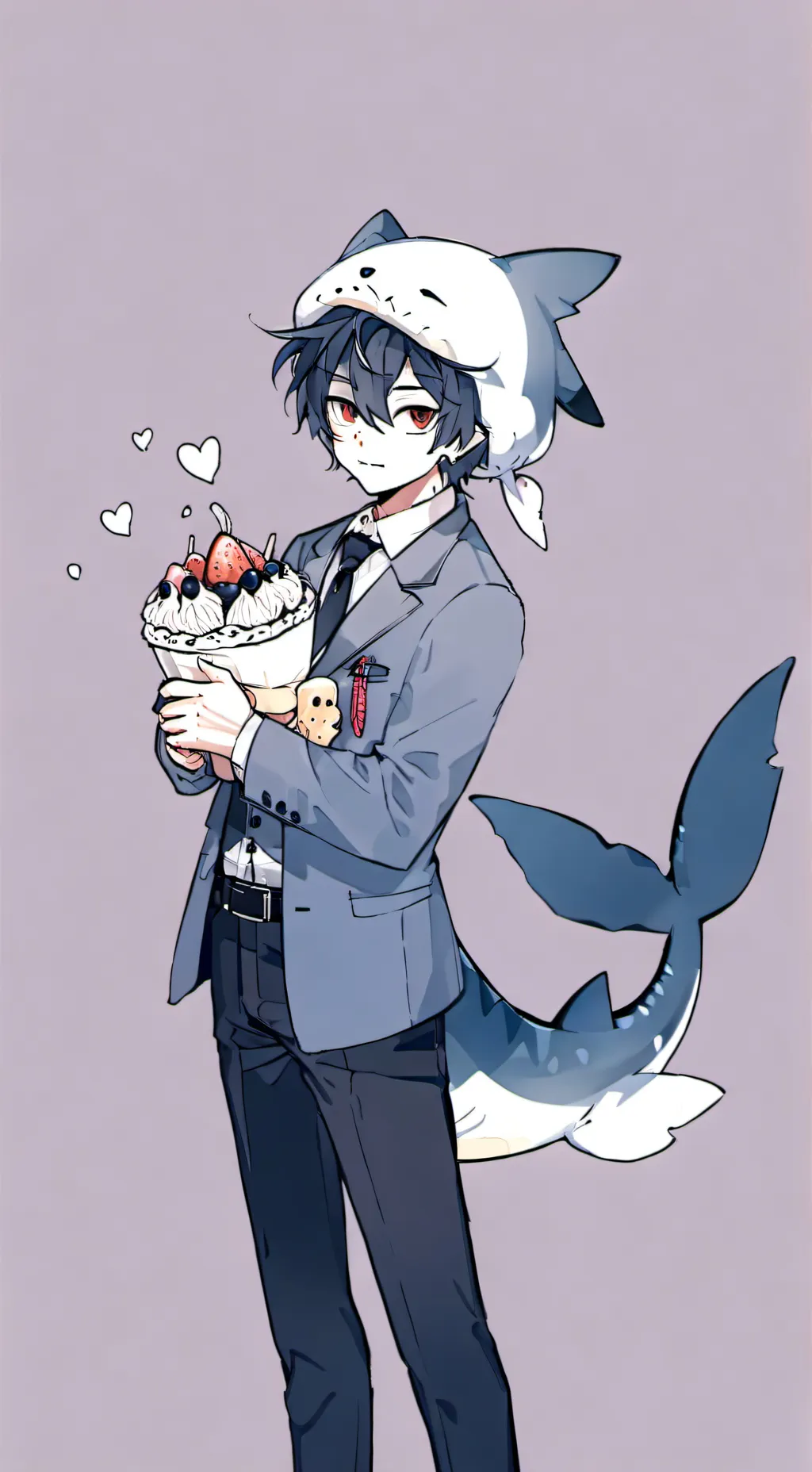 ai character: 🦈Finn🦈 background