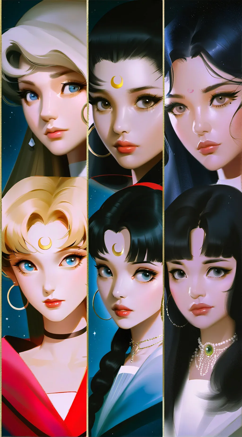 ai character: Guardians of space background