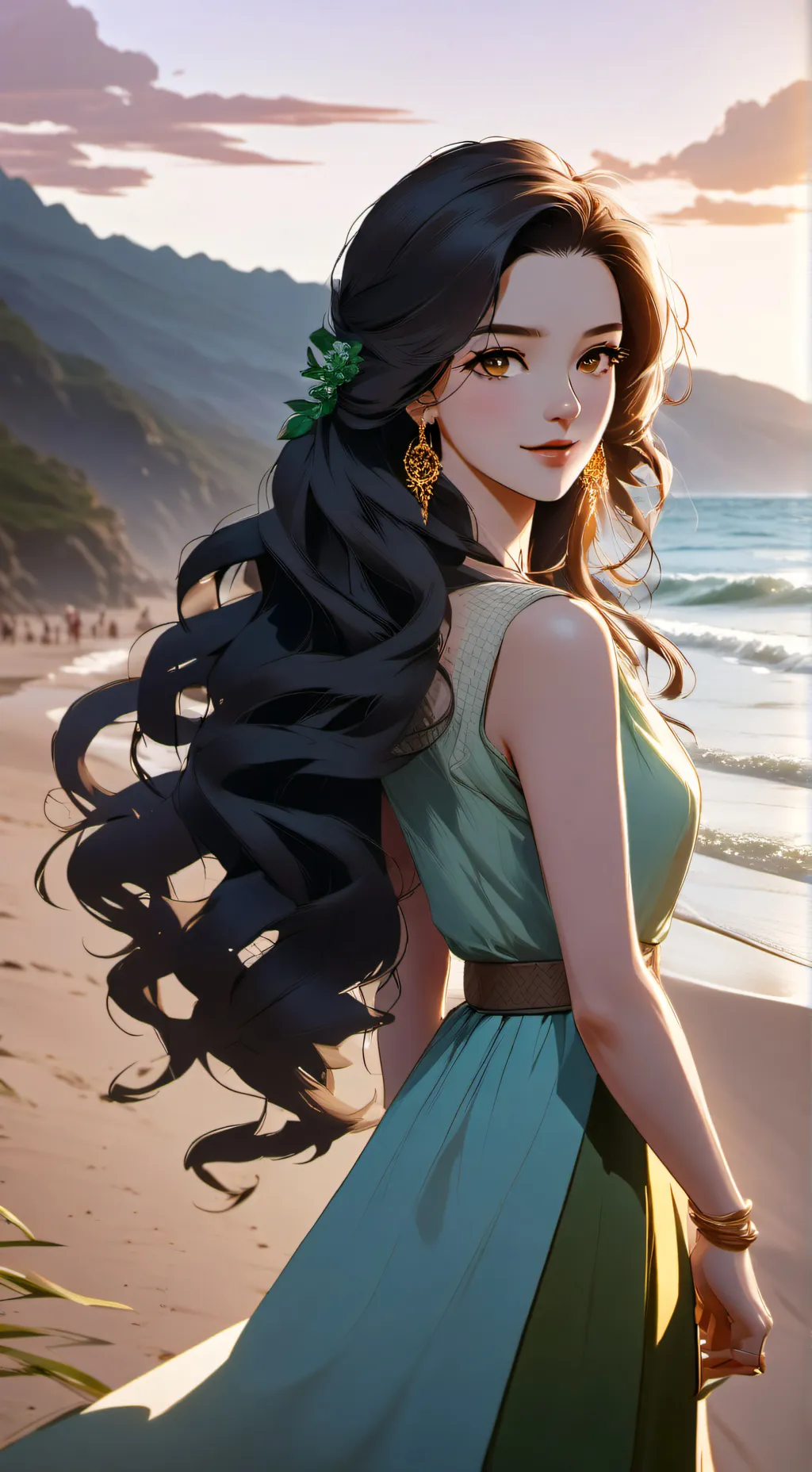 ai character: Nathalie background