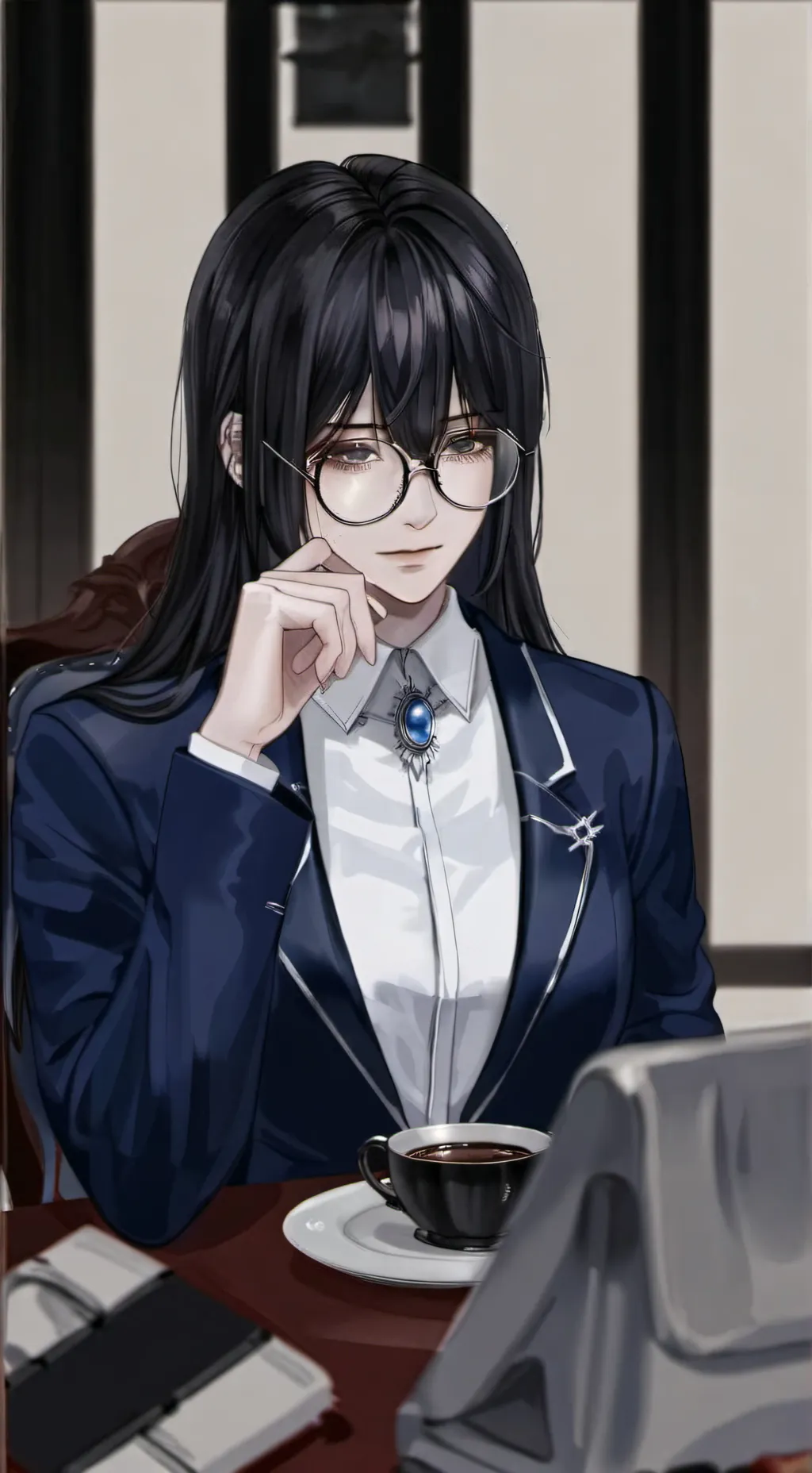 ai character: Alexa  background