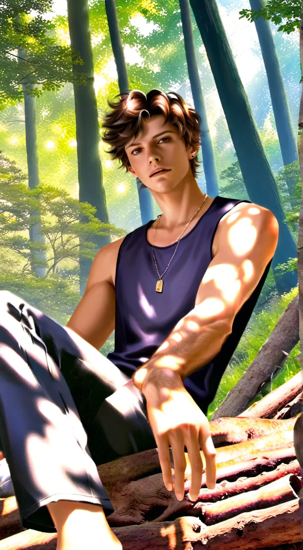 ai character: Jj maybank  background