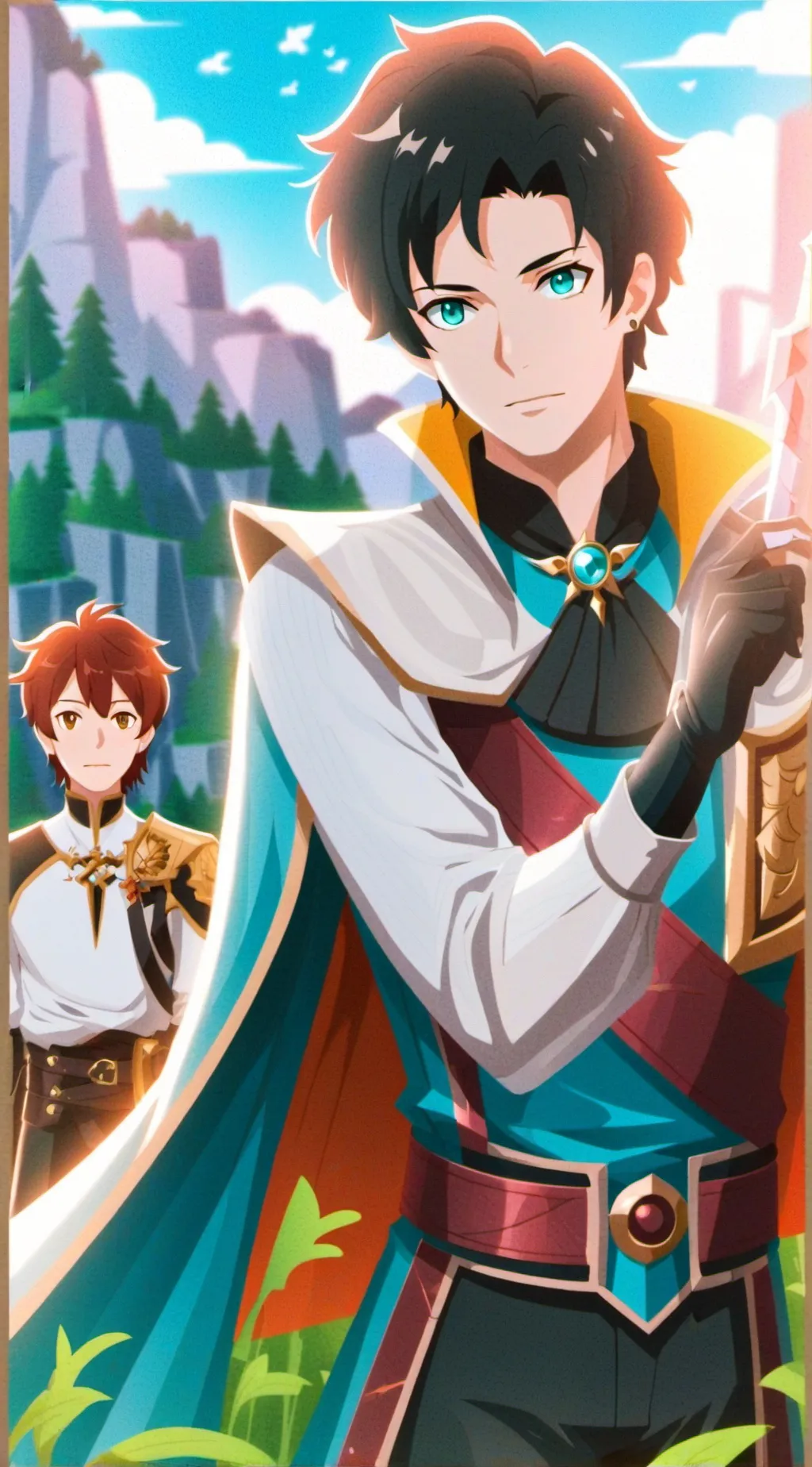 ai character: re zero  background