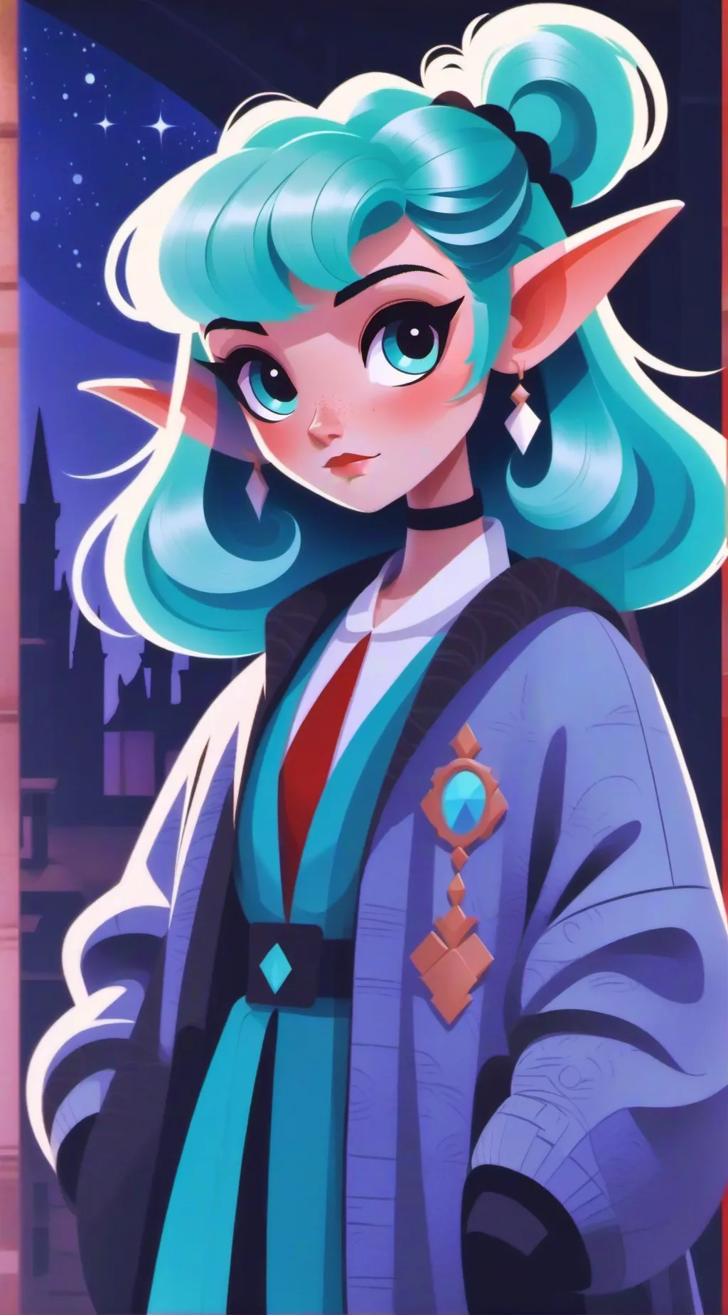 ai character: MHAAA background