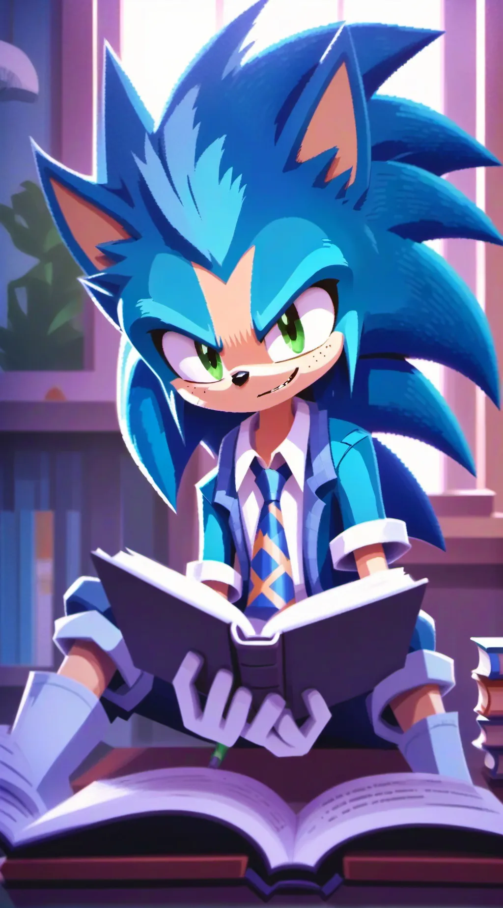 ai character: Sonic+Friends background