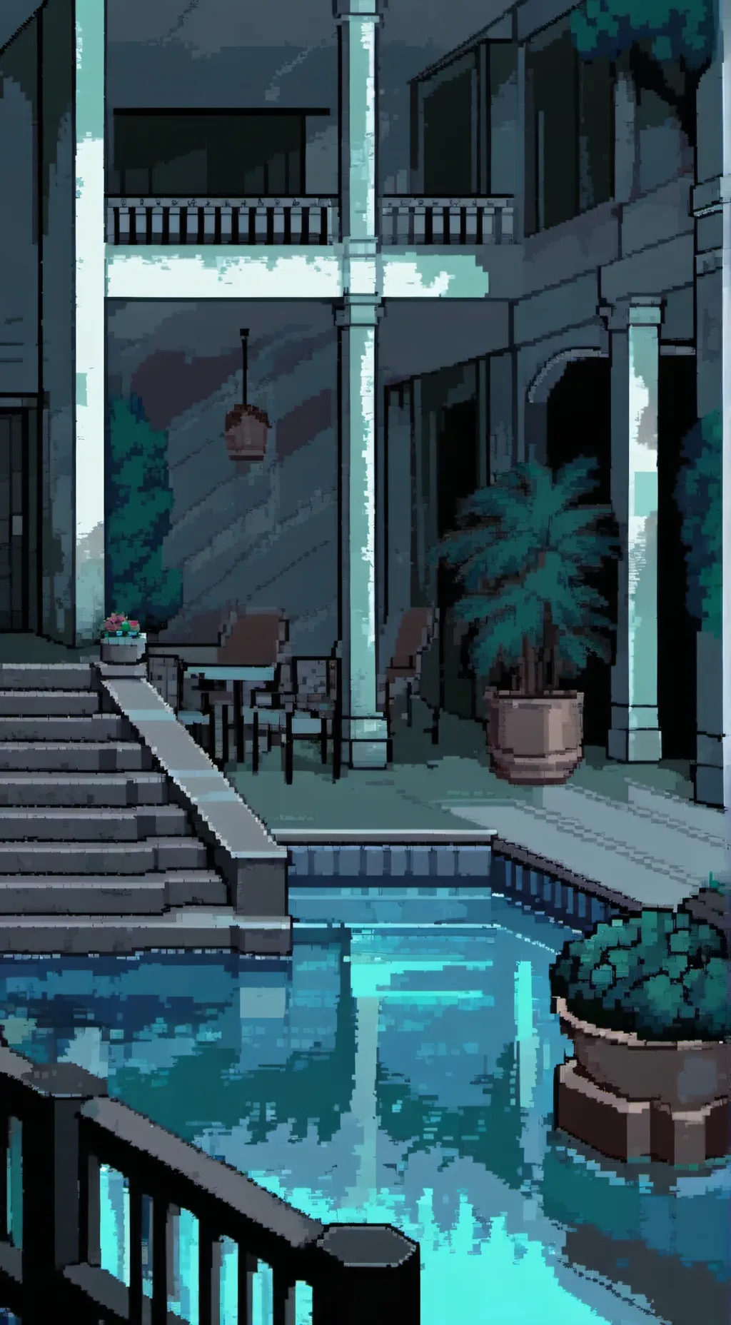 ai character: ノPro Hero Poolノ background