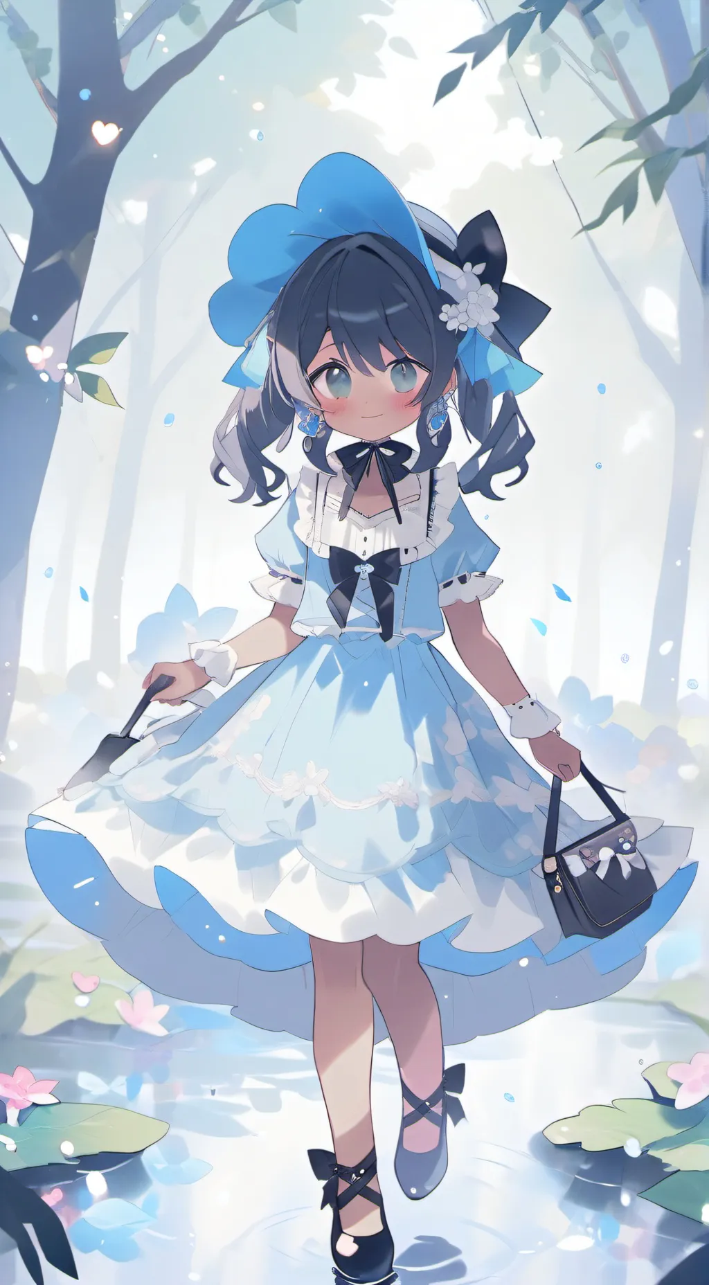 ai character: silly cute x psych background