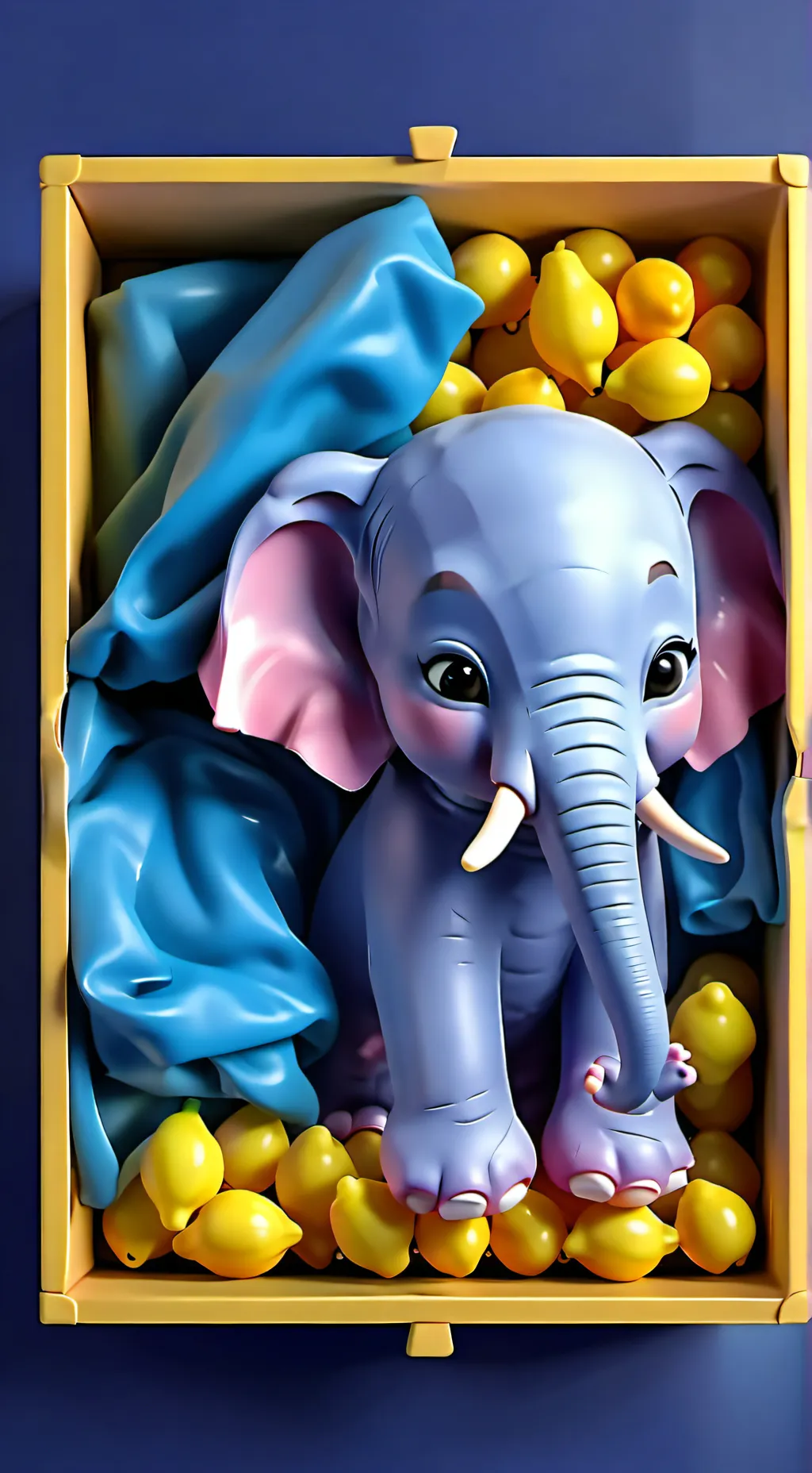 ai character: fruit Babies  background