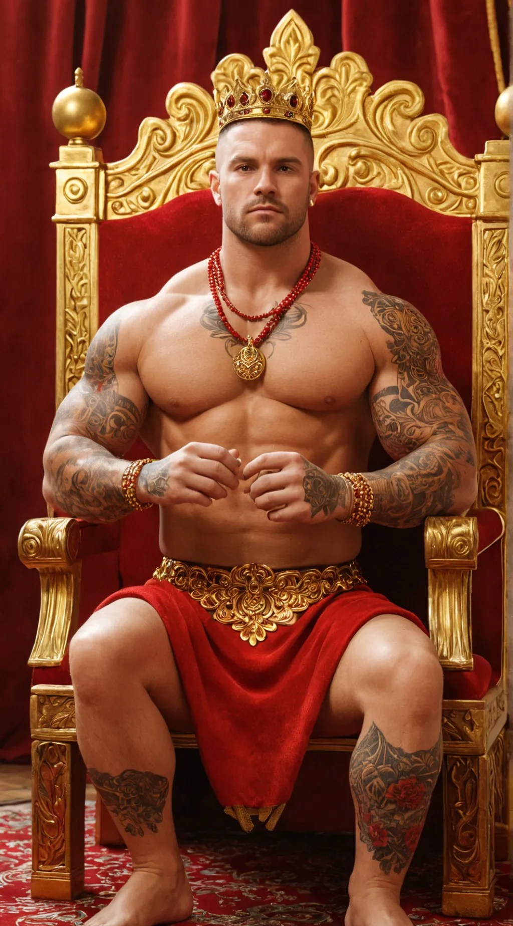 ai character: King Damon background