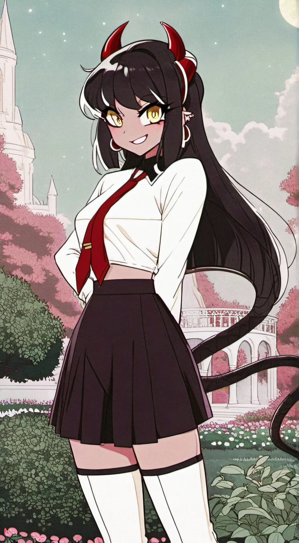 ai character: Mha x Hb background