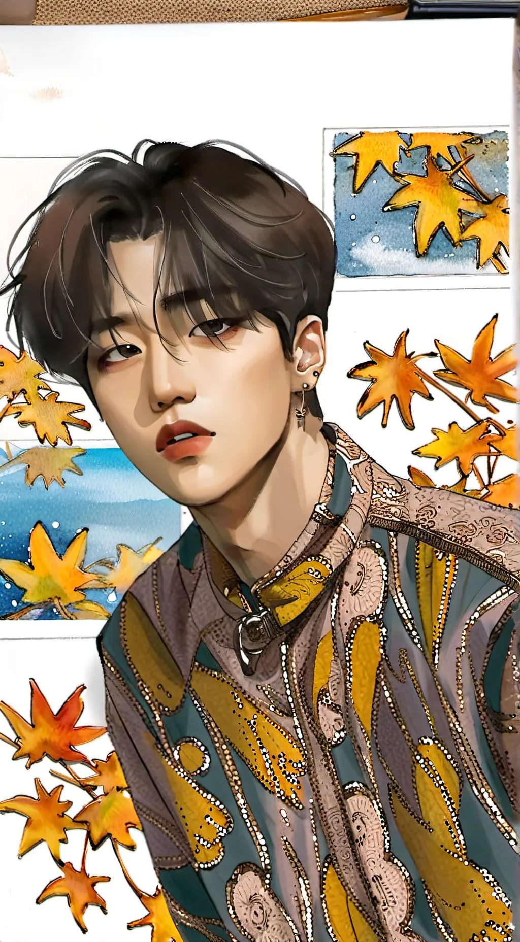 ai character: Han jisung background
