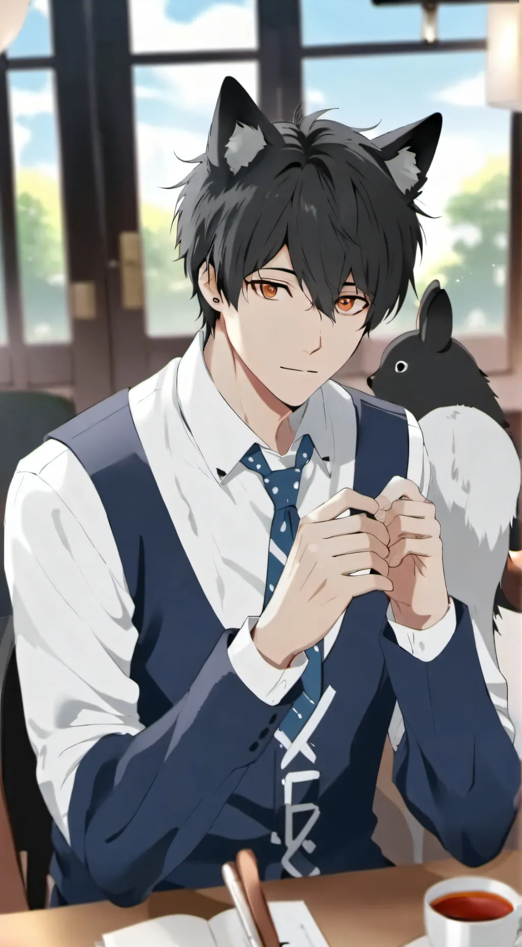 ai character: Beastars hates you background