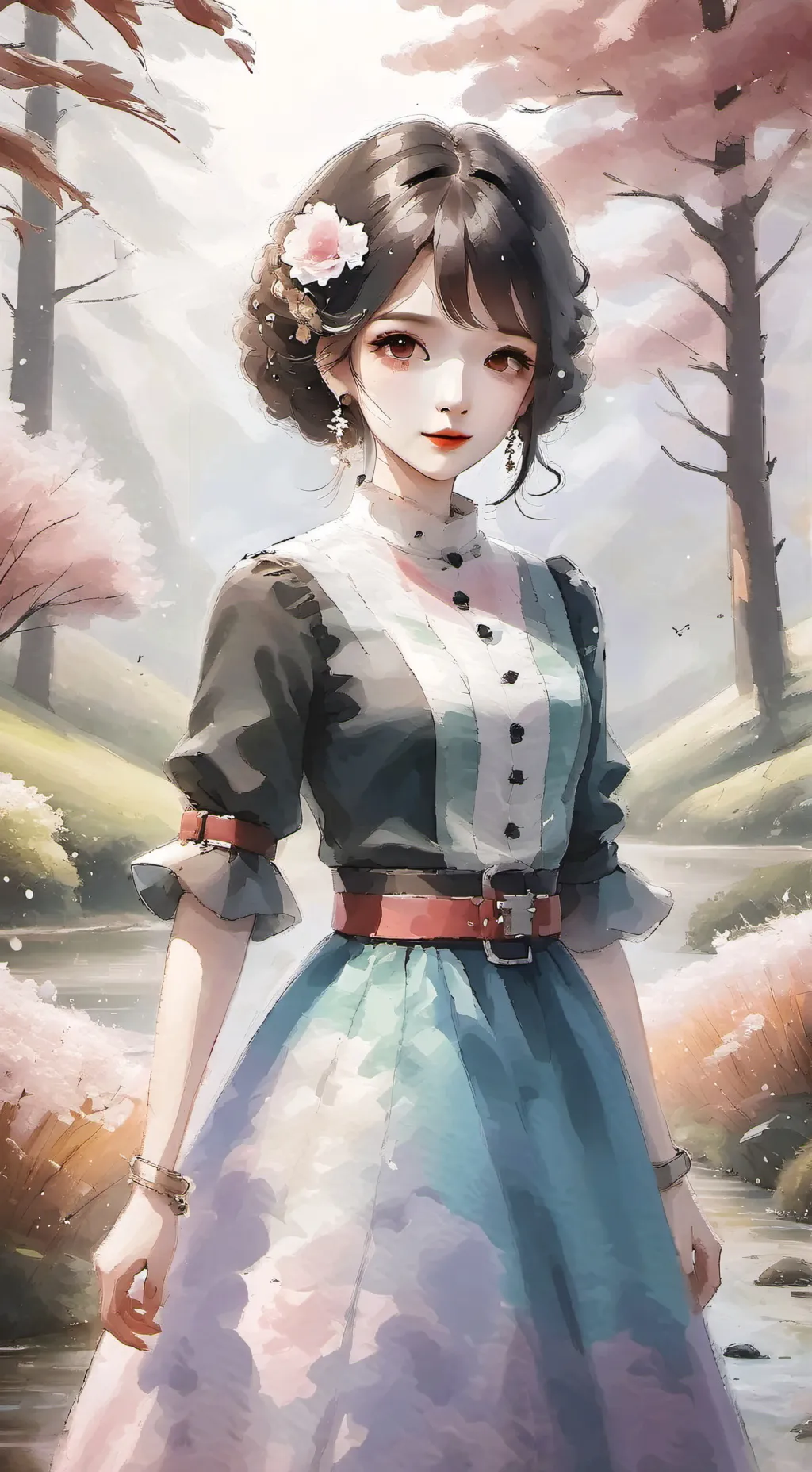 ai character: dana background
