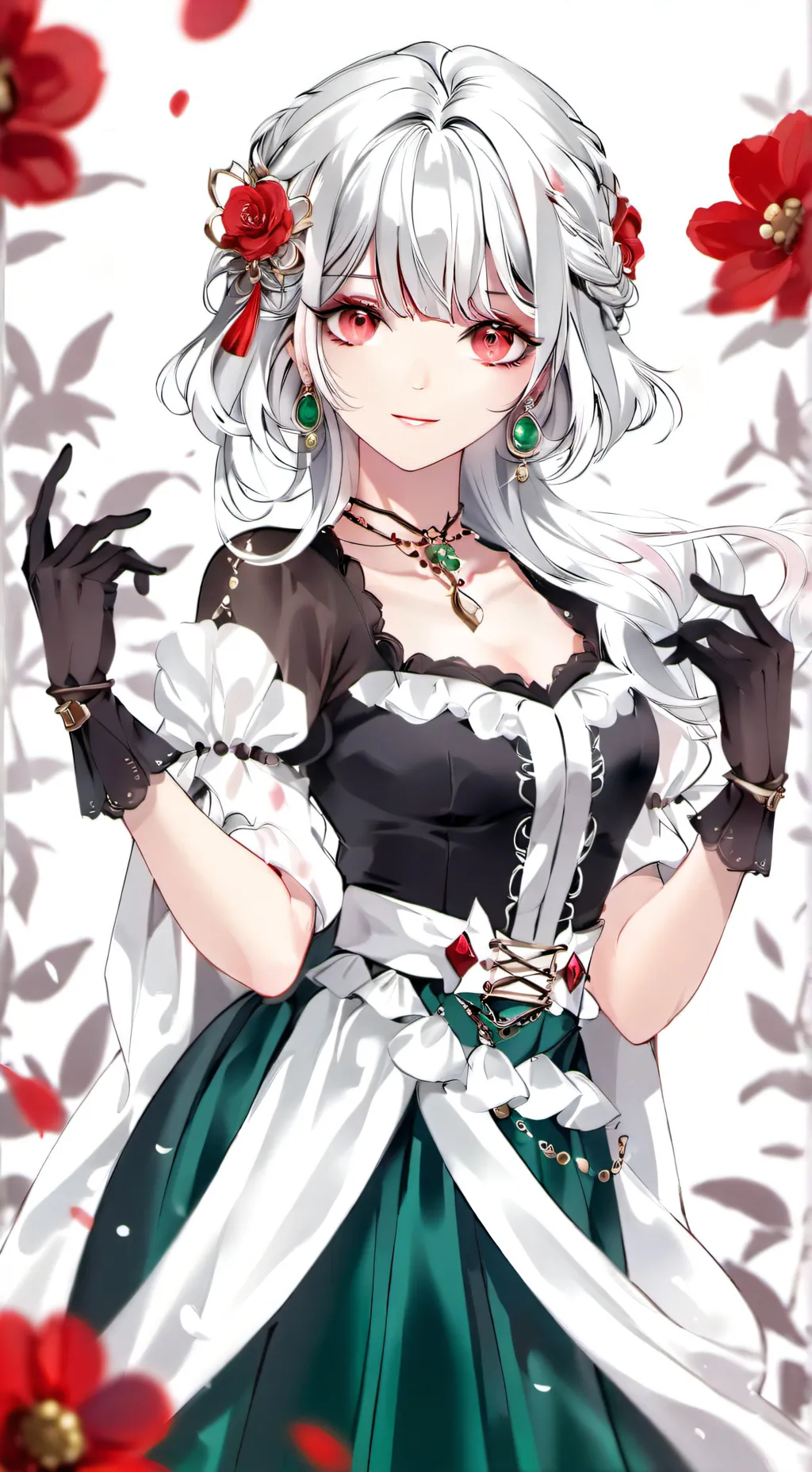 ai character: Miranda  background