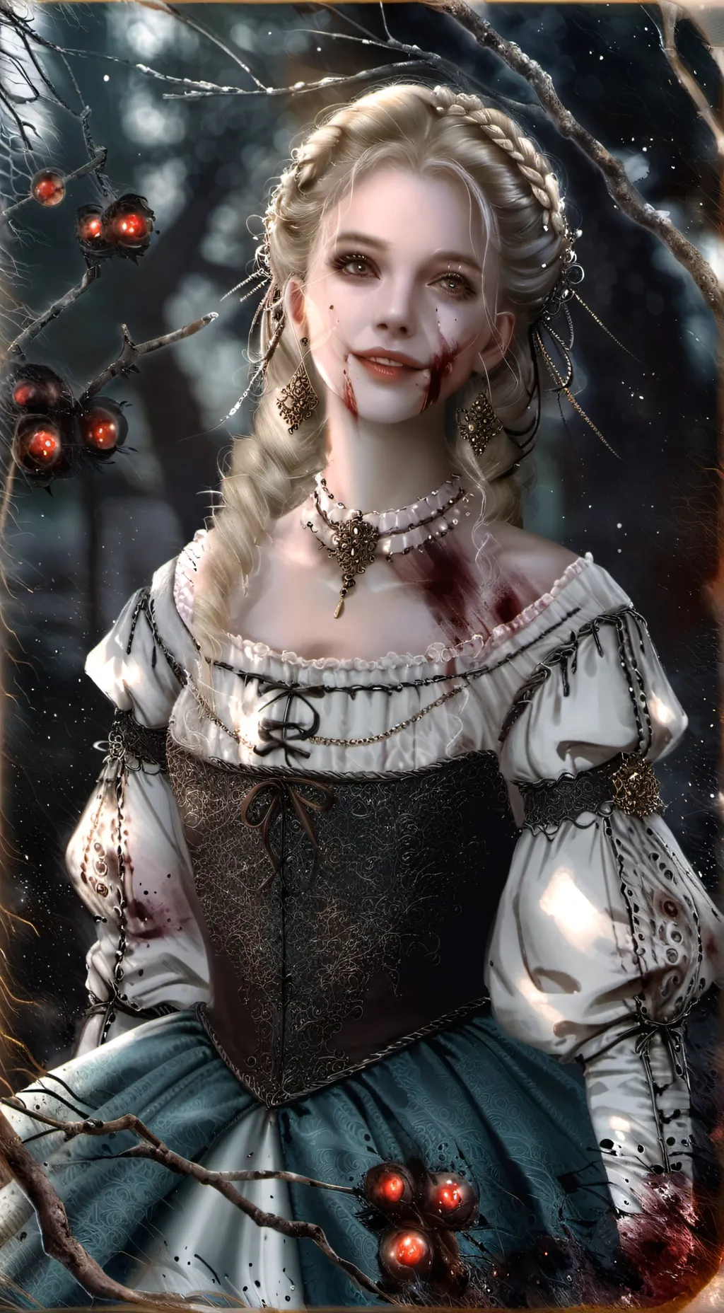 ai character: Gloria  background