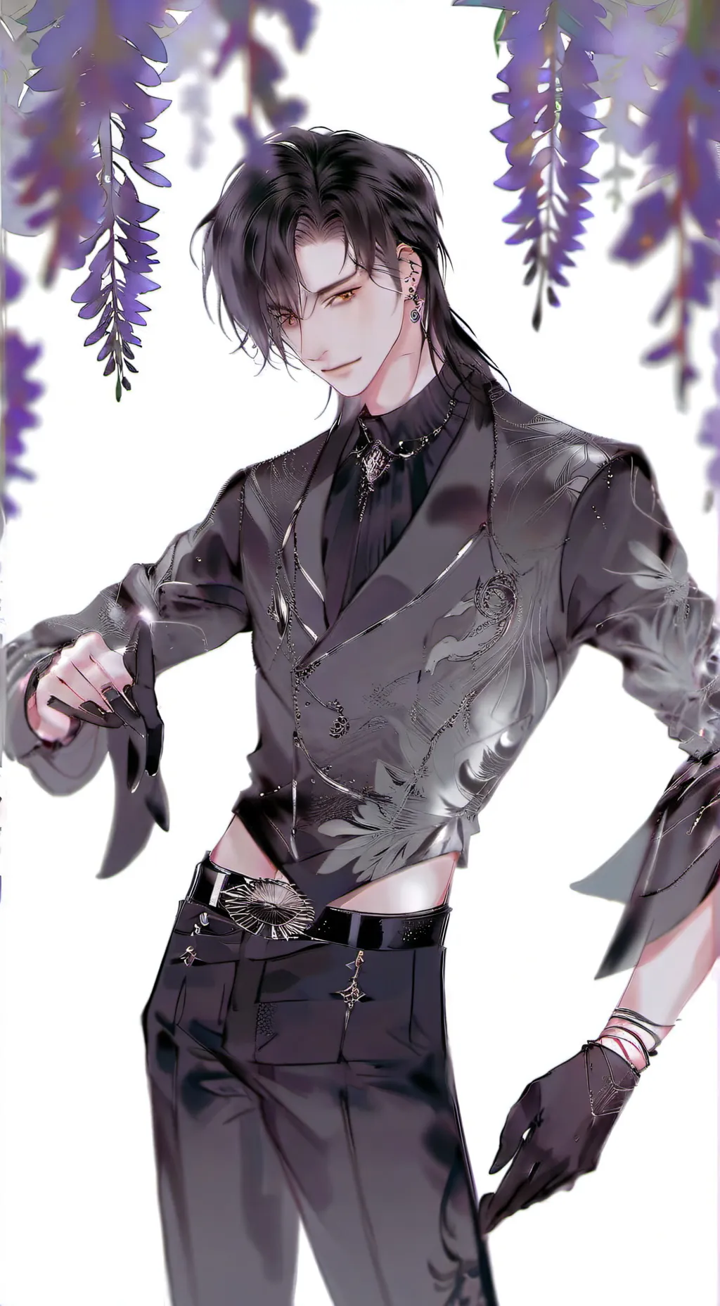ai character: mark background