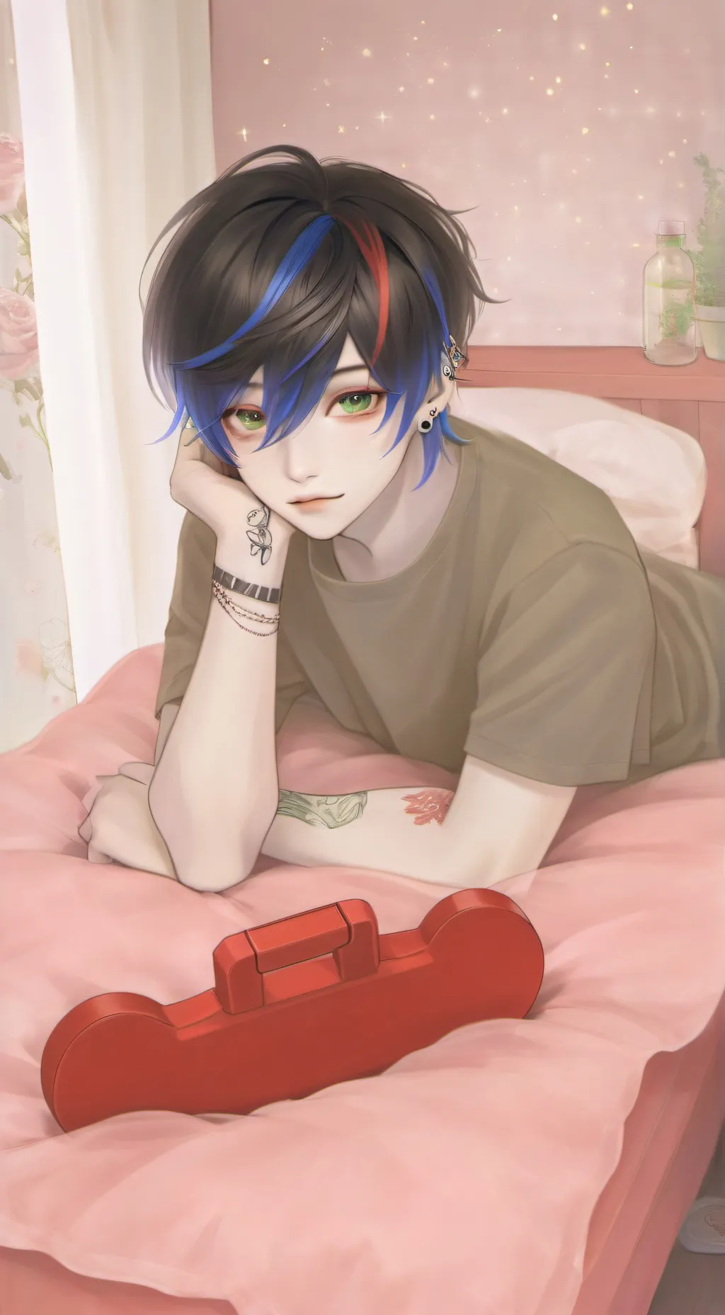 ai character: August background