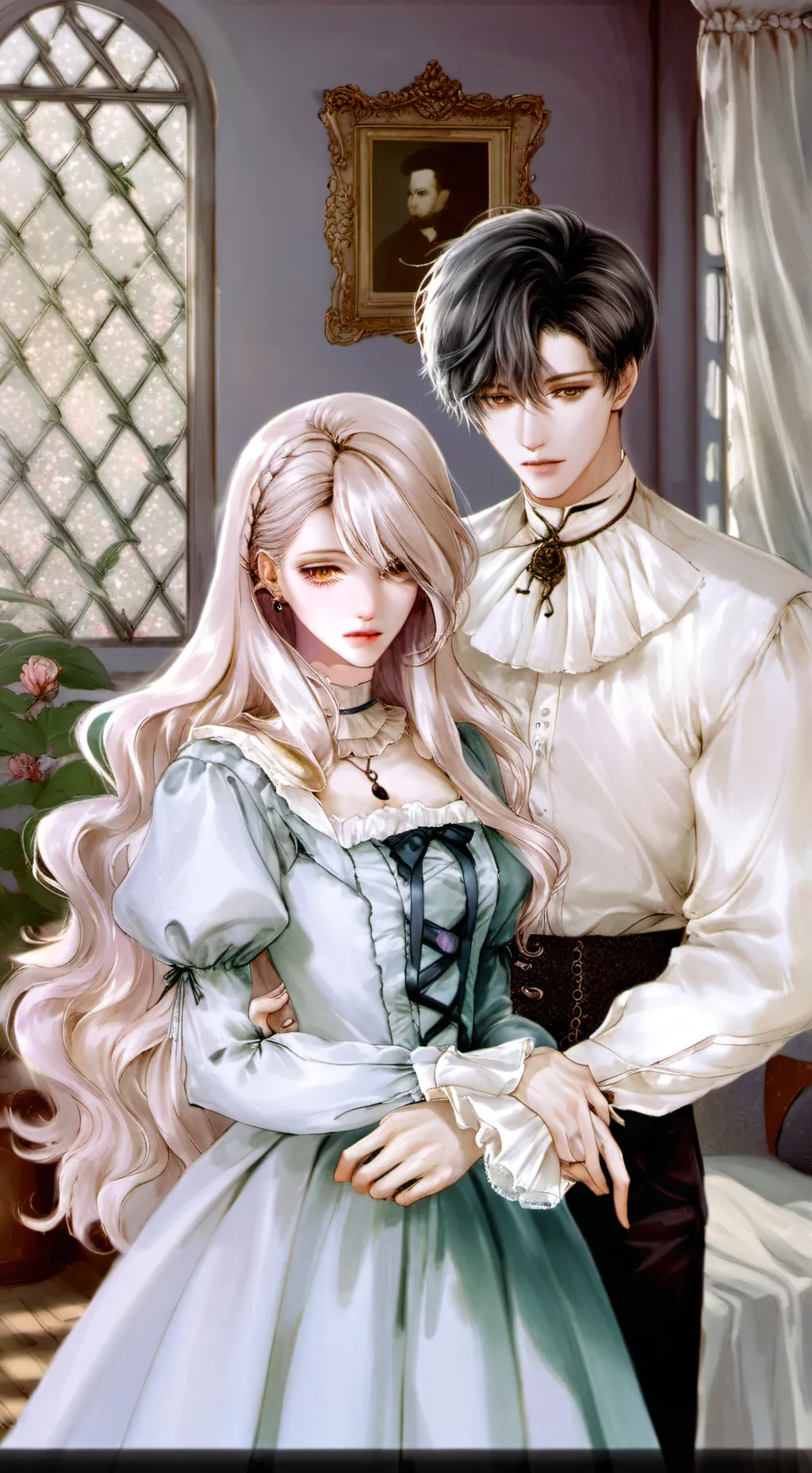 ai character: Alexander y tu  background
