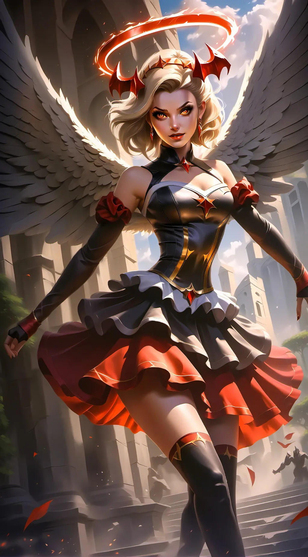 ai character: High school background