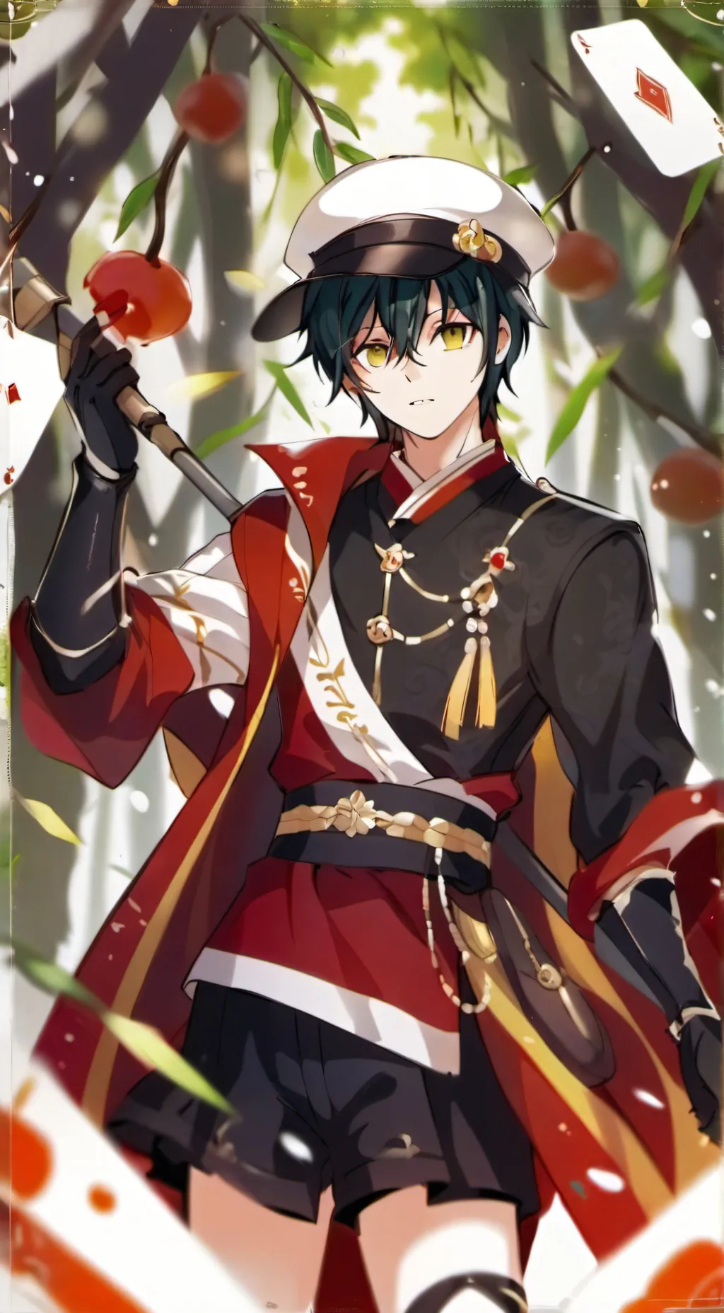 ai character: Yuki  background