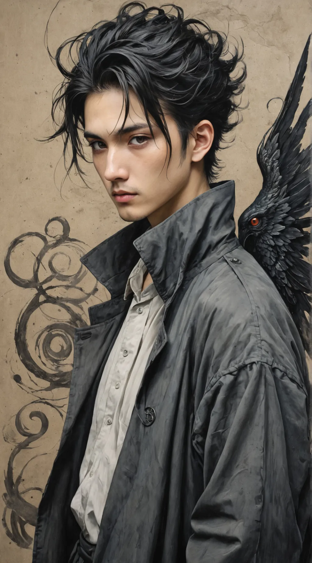 ai character: Lucien background
