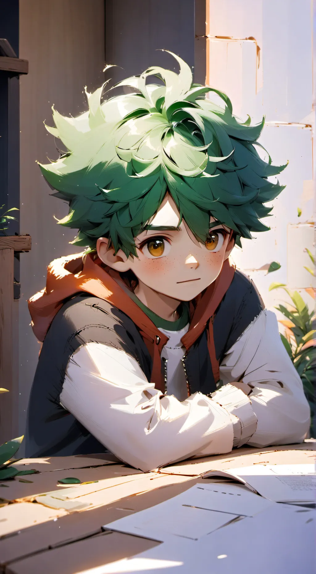 ai character: MHA background