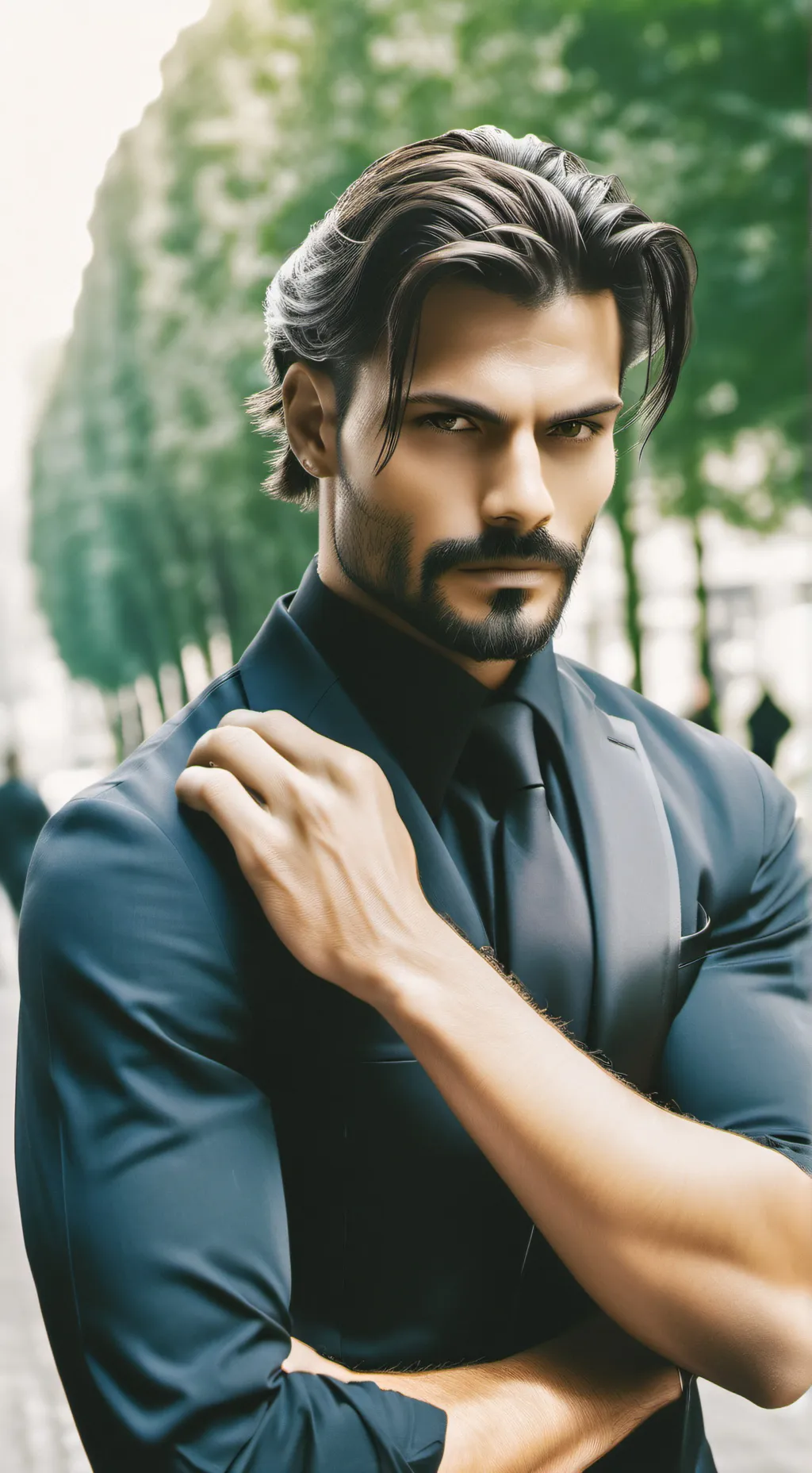 ai character: aries  background