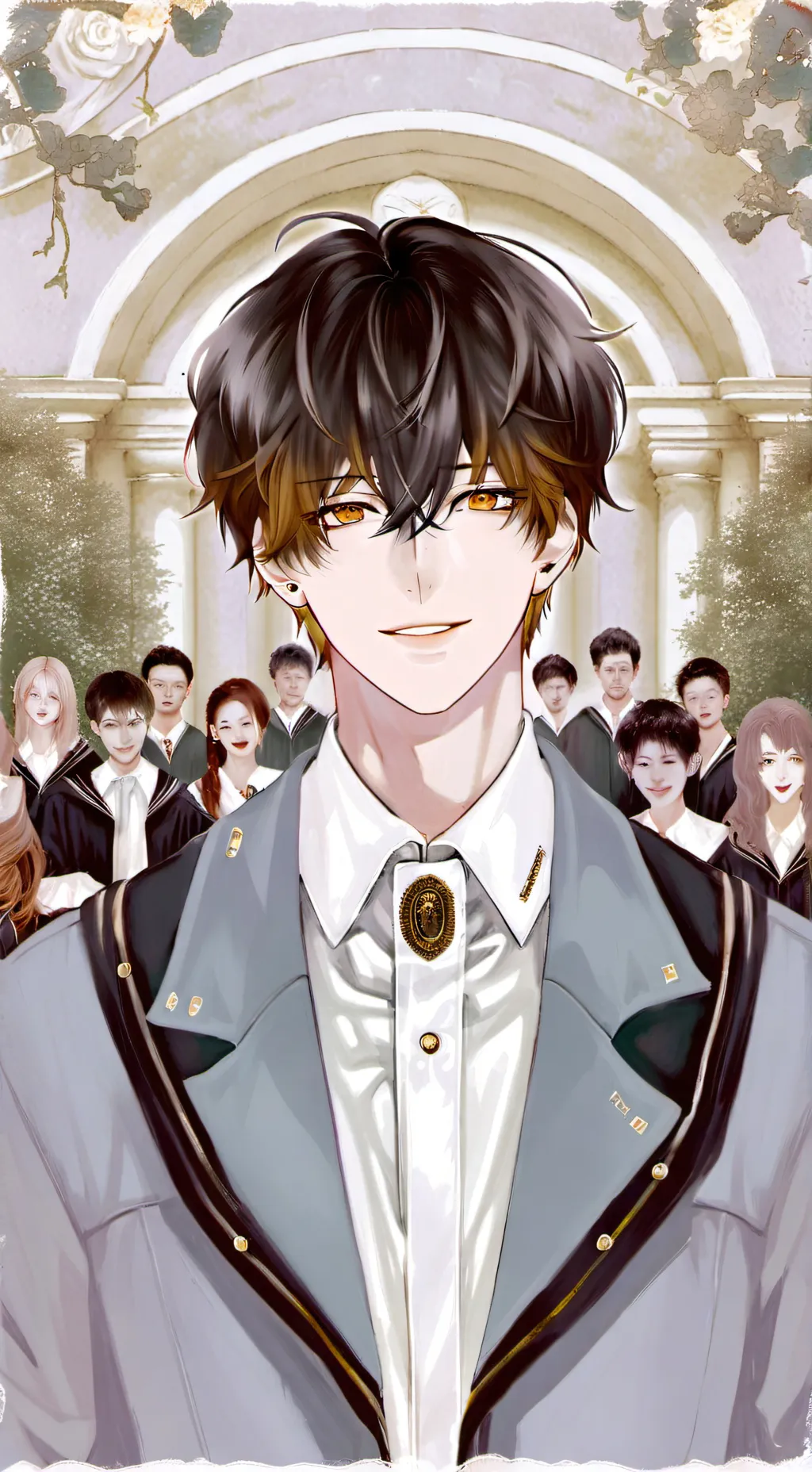 ai character: Hikaru Mori background