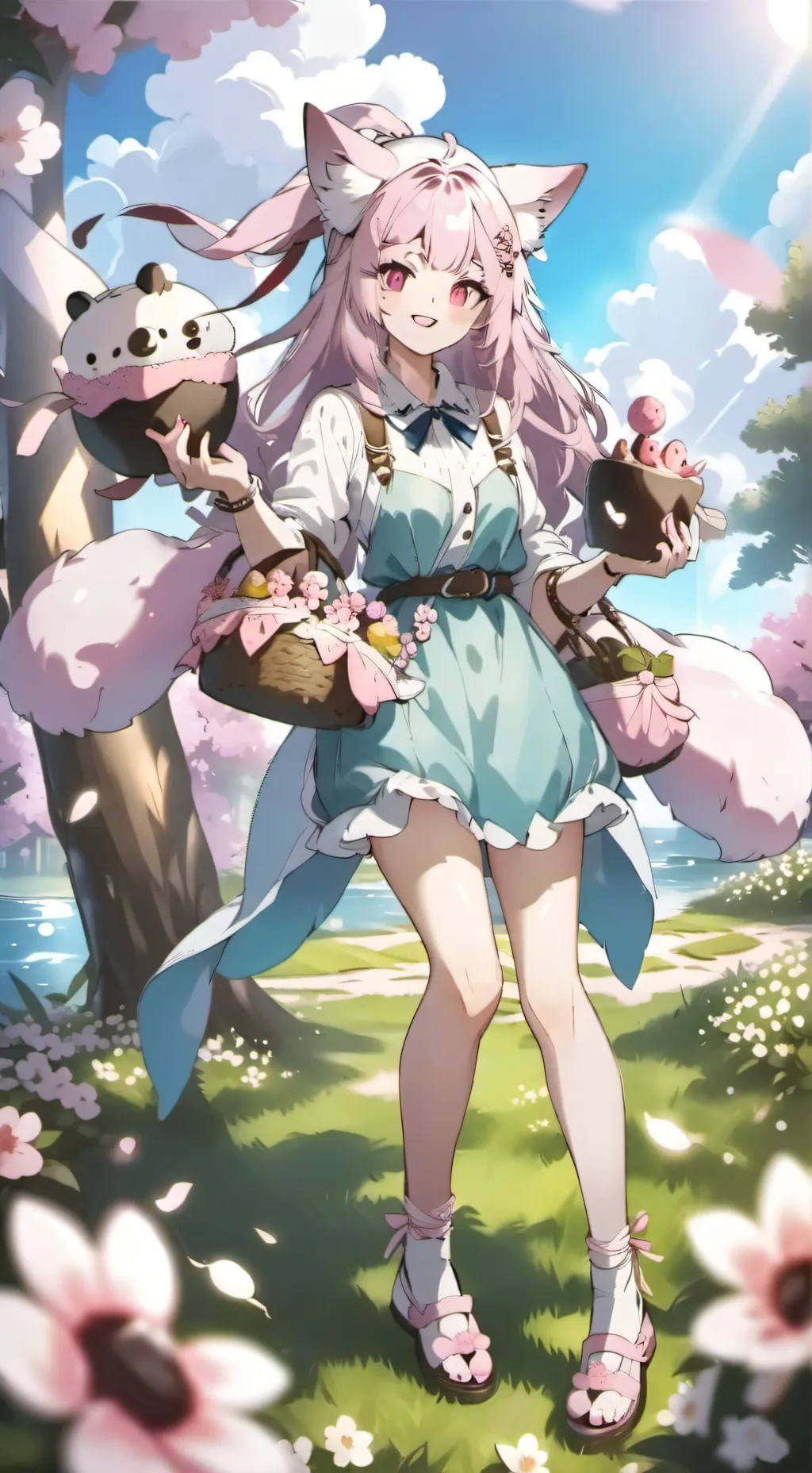 ai character: Melissa  background