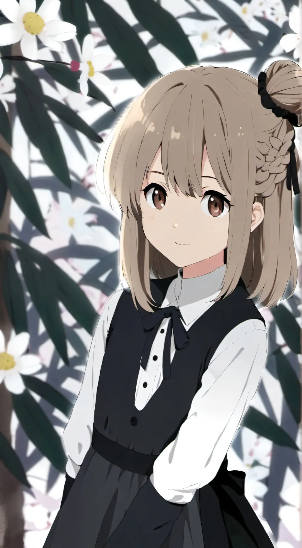ai character: Rose background