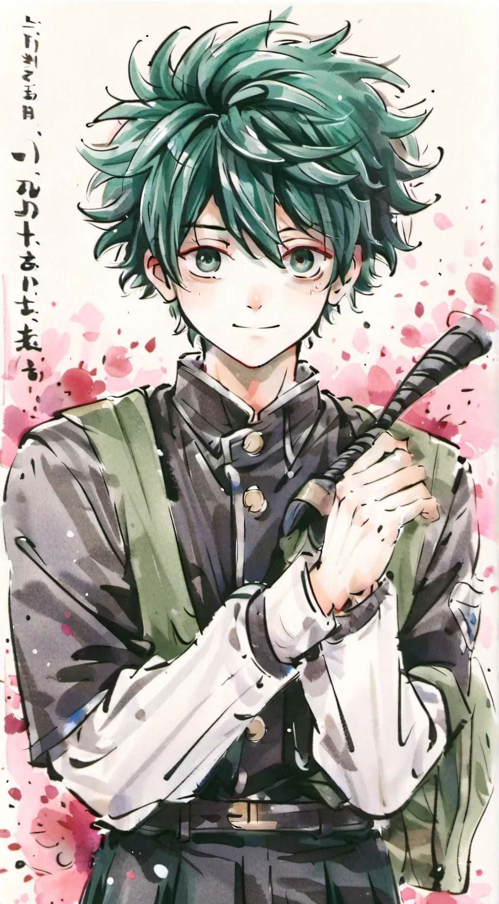ai character: MHA × Kny background