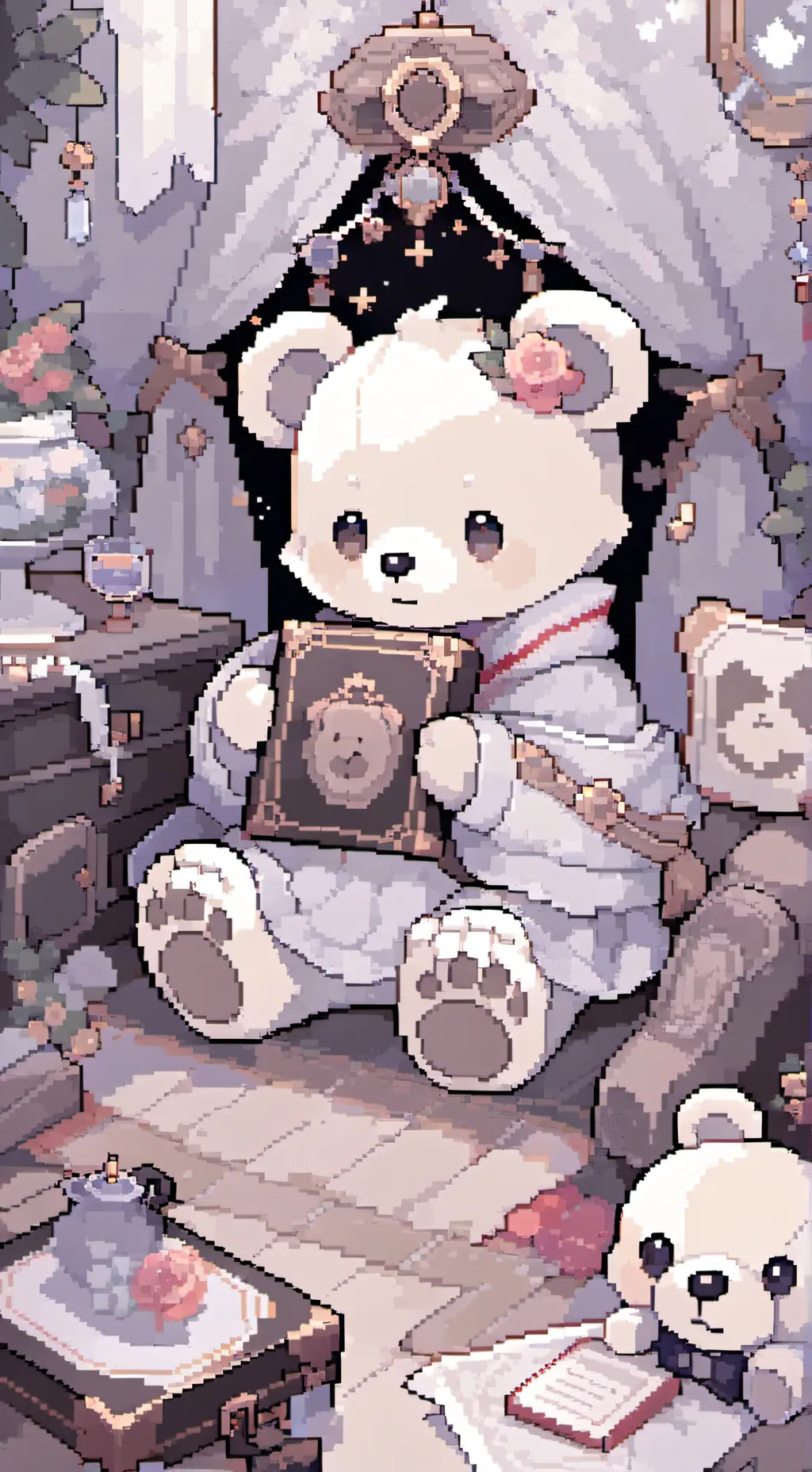 ai character: \Dw you test them/ background