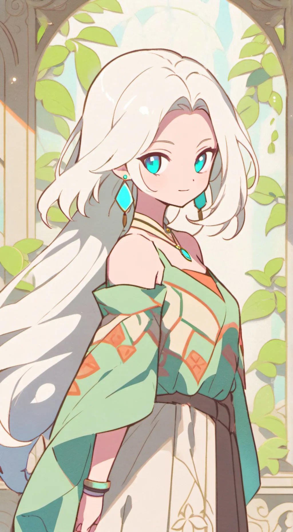 ai character: luna background
