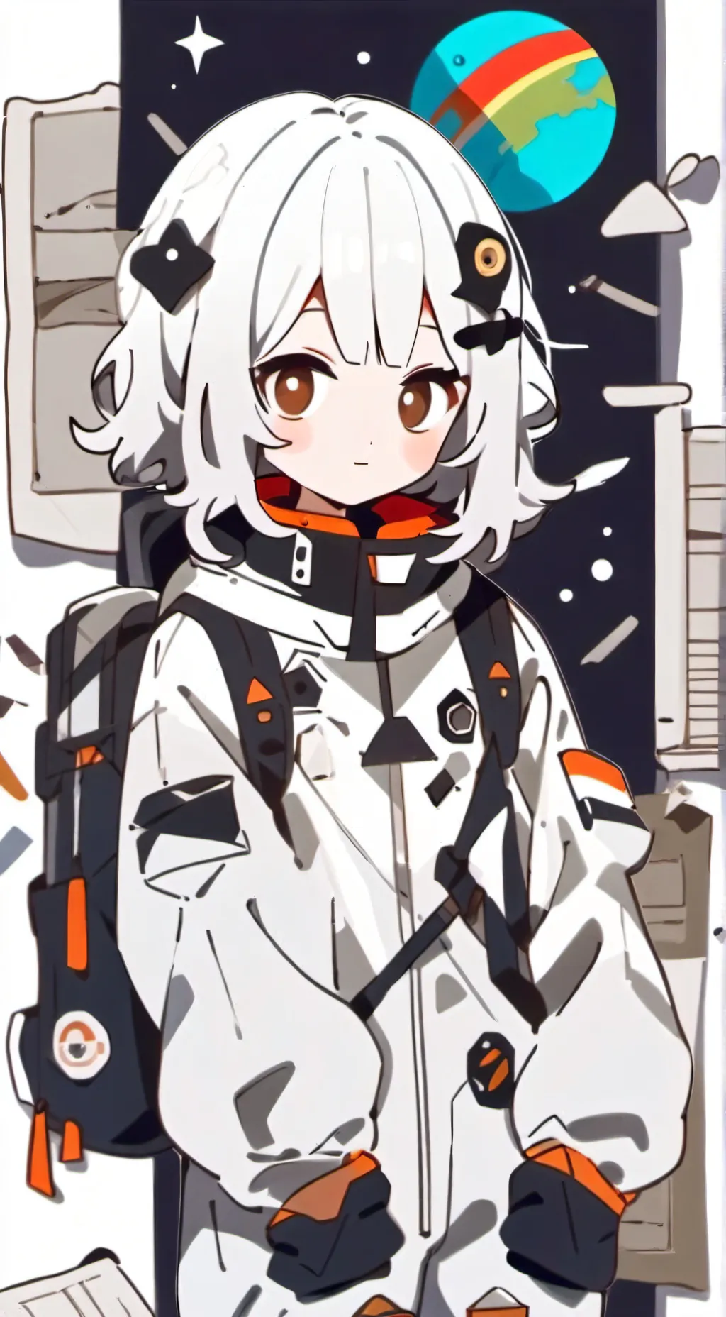 ai character: Atlas & the stars! background