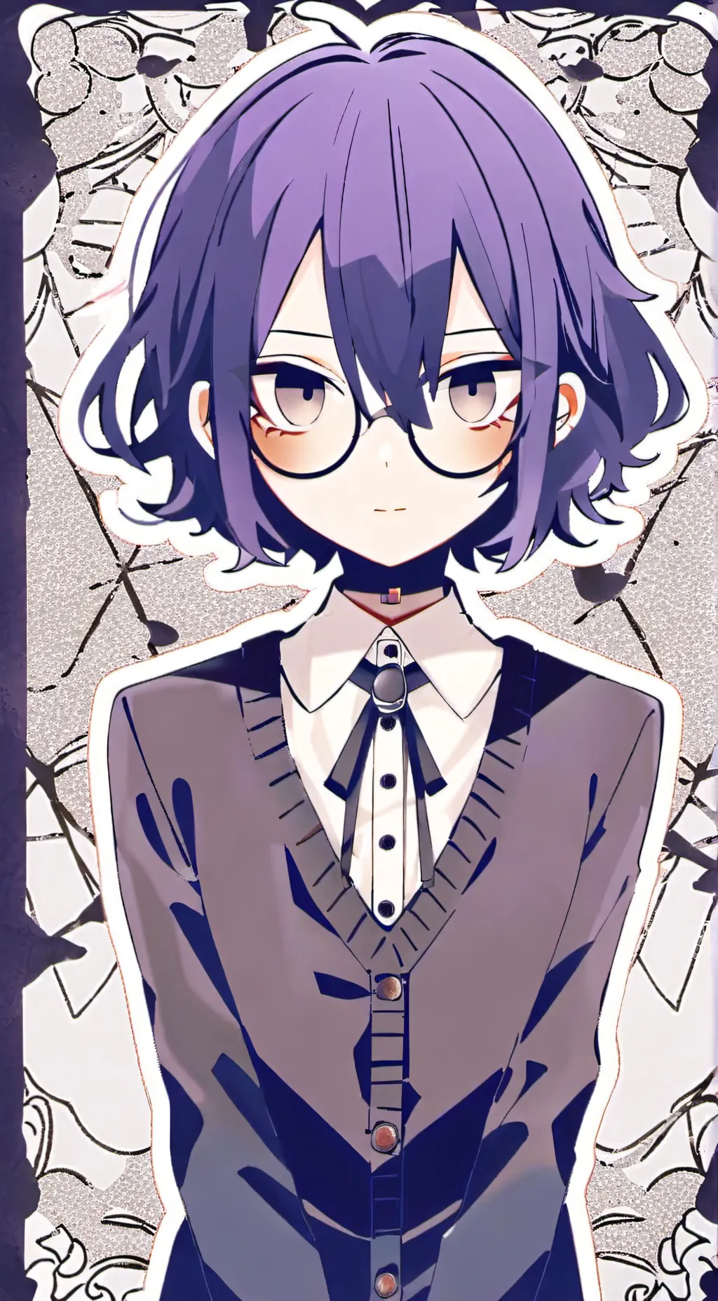 ai character: 💜Tamaki amajiki💜 background