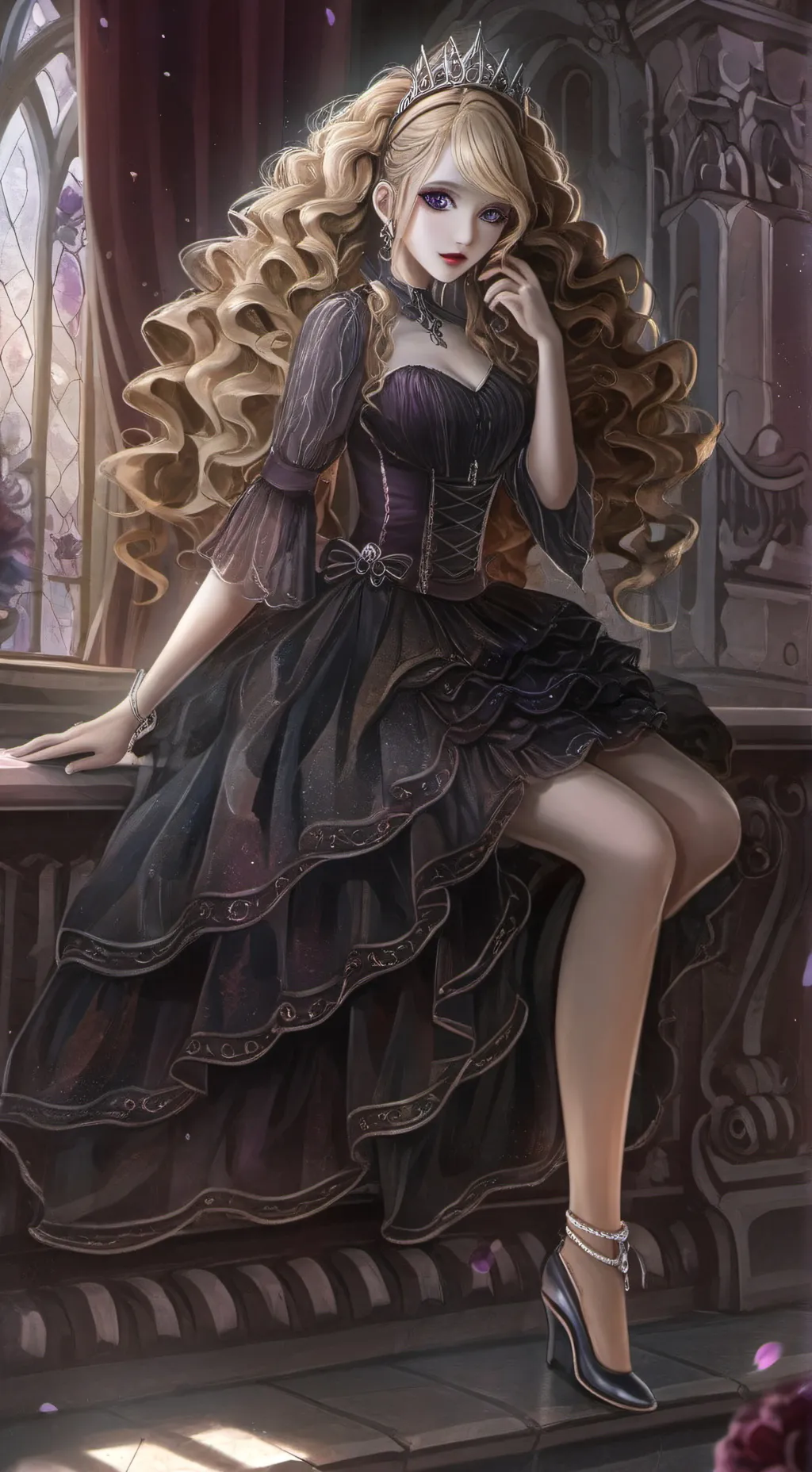 ai character: Victoria  background