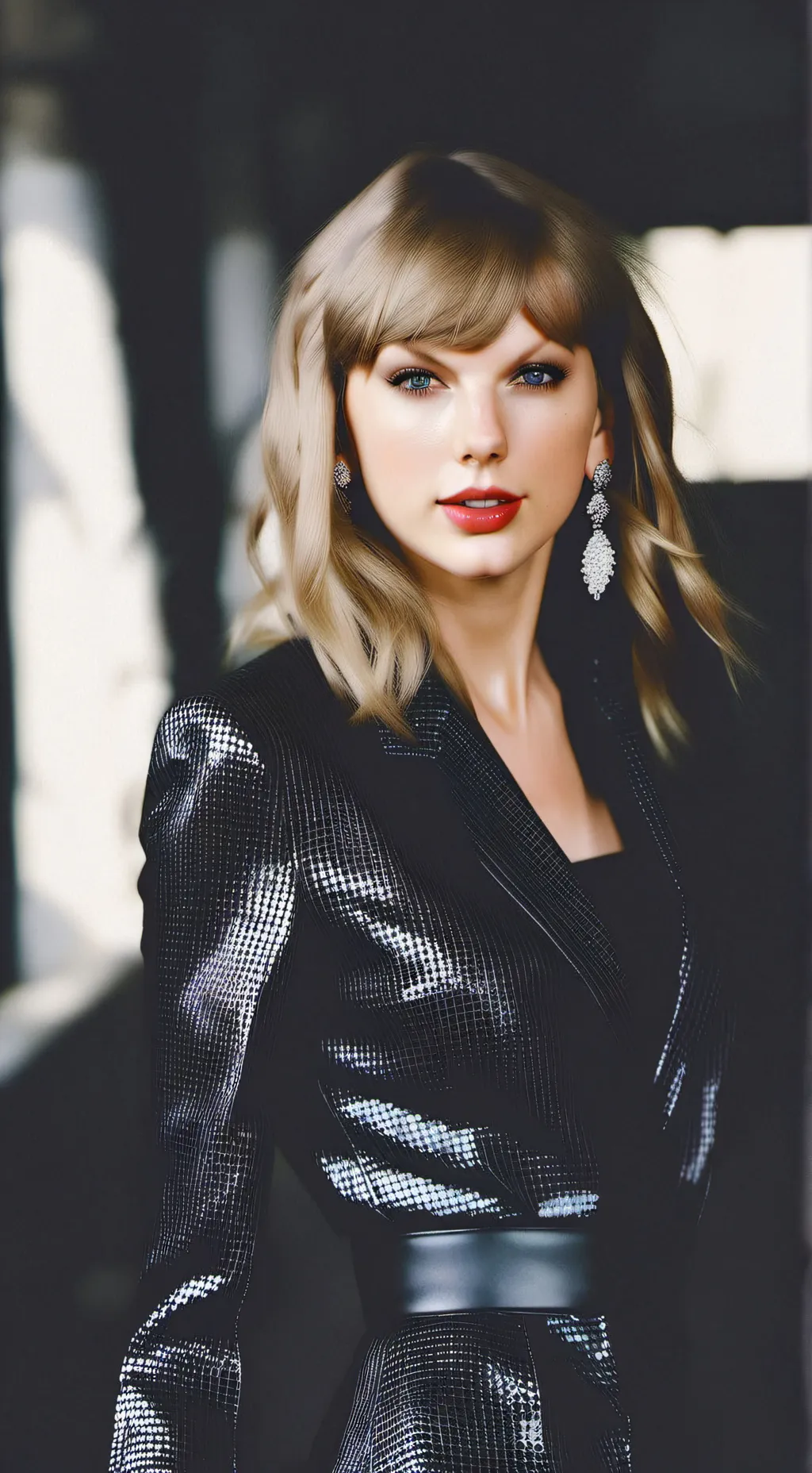 ai character: Taylor swift  background