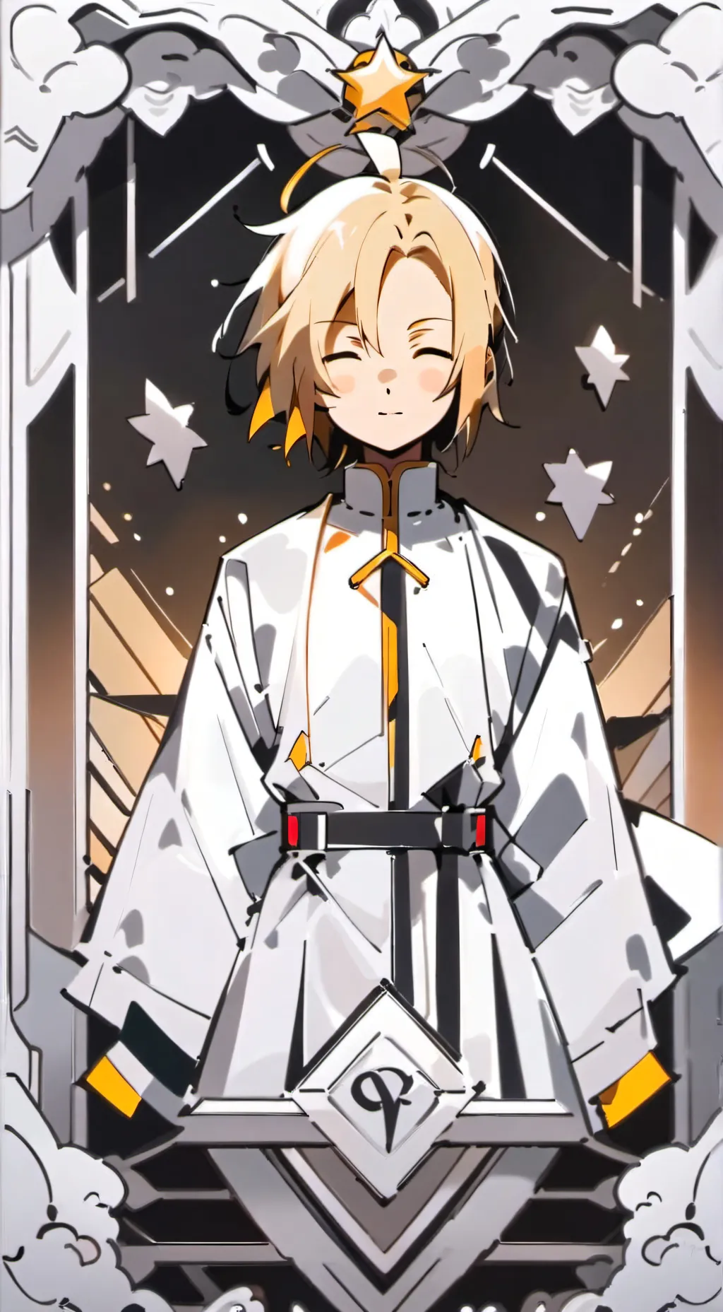 ai character: Denki x Kirishima! background