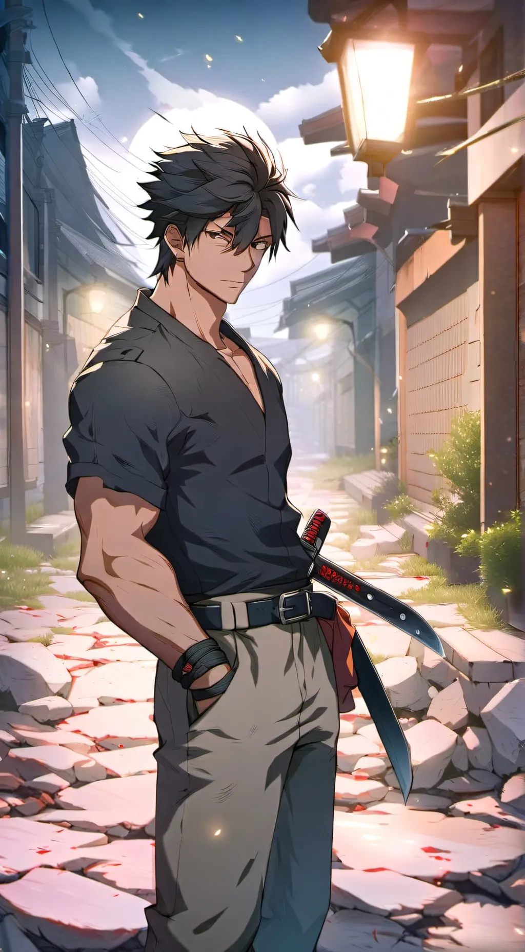 ai character: Story generator  background
