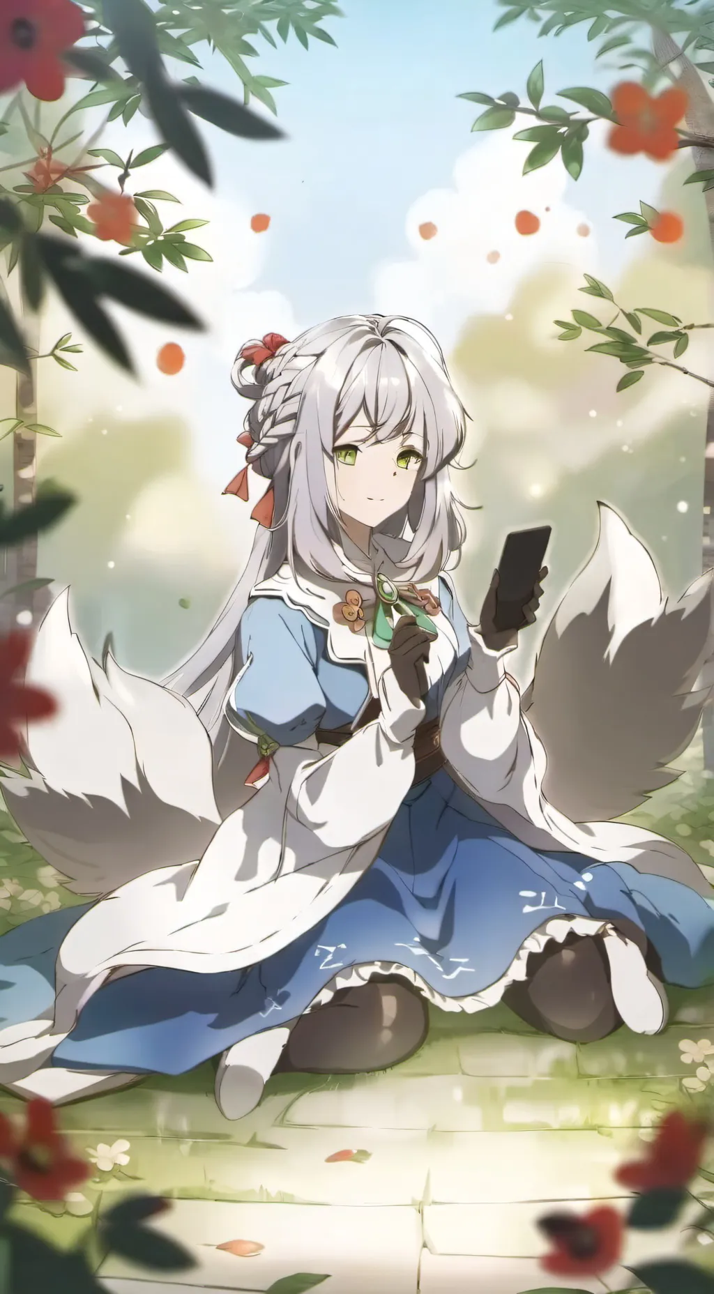 ai character: Lexis  Mapple background