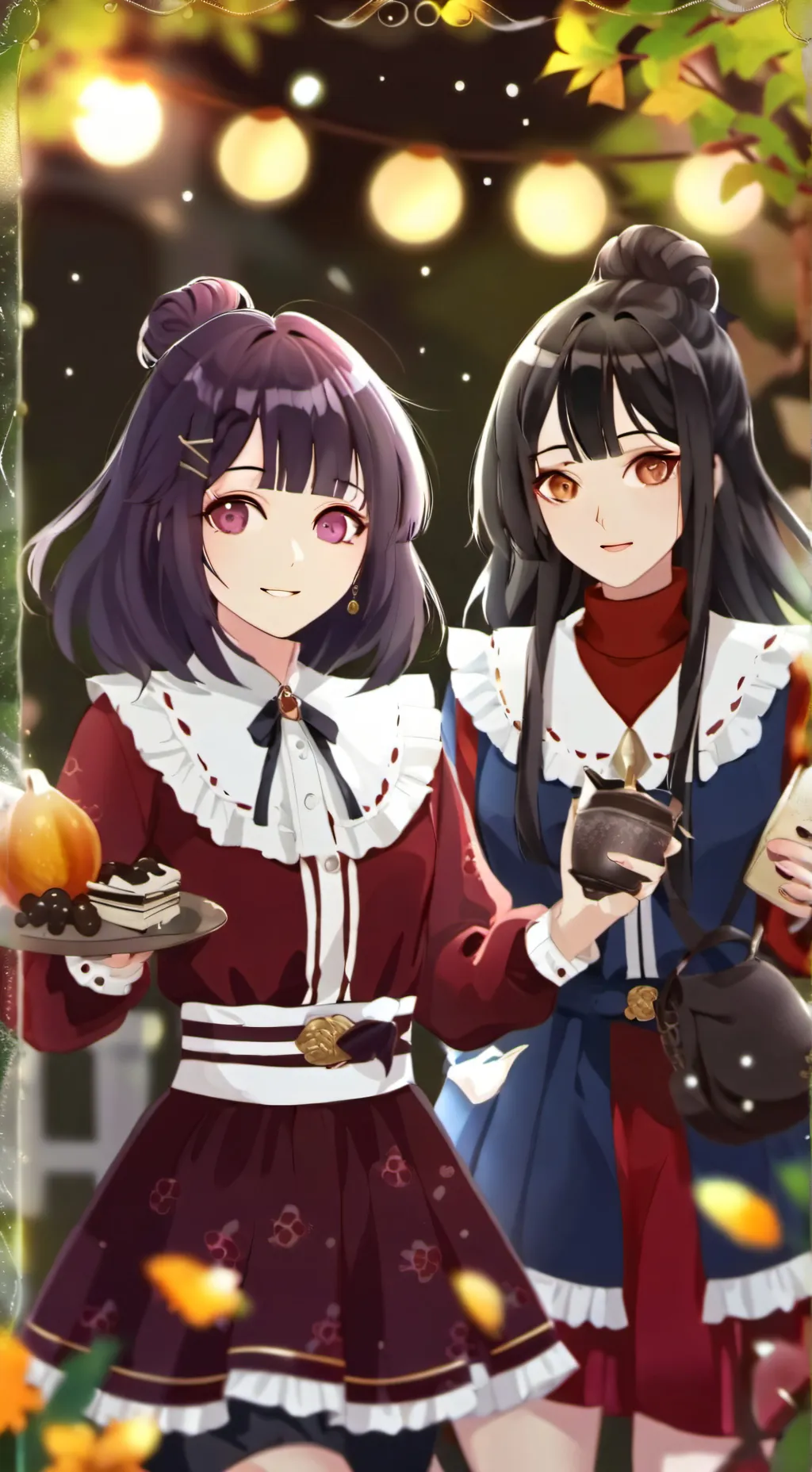 ai character: laura y sofia background