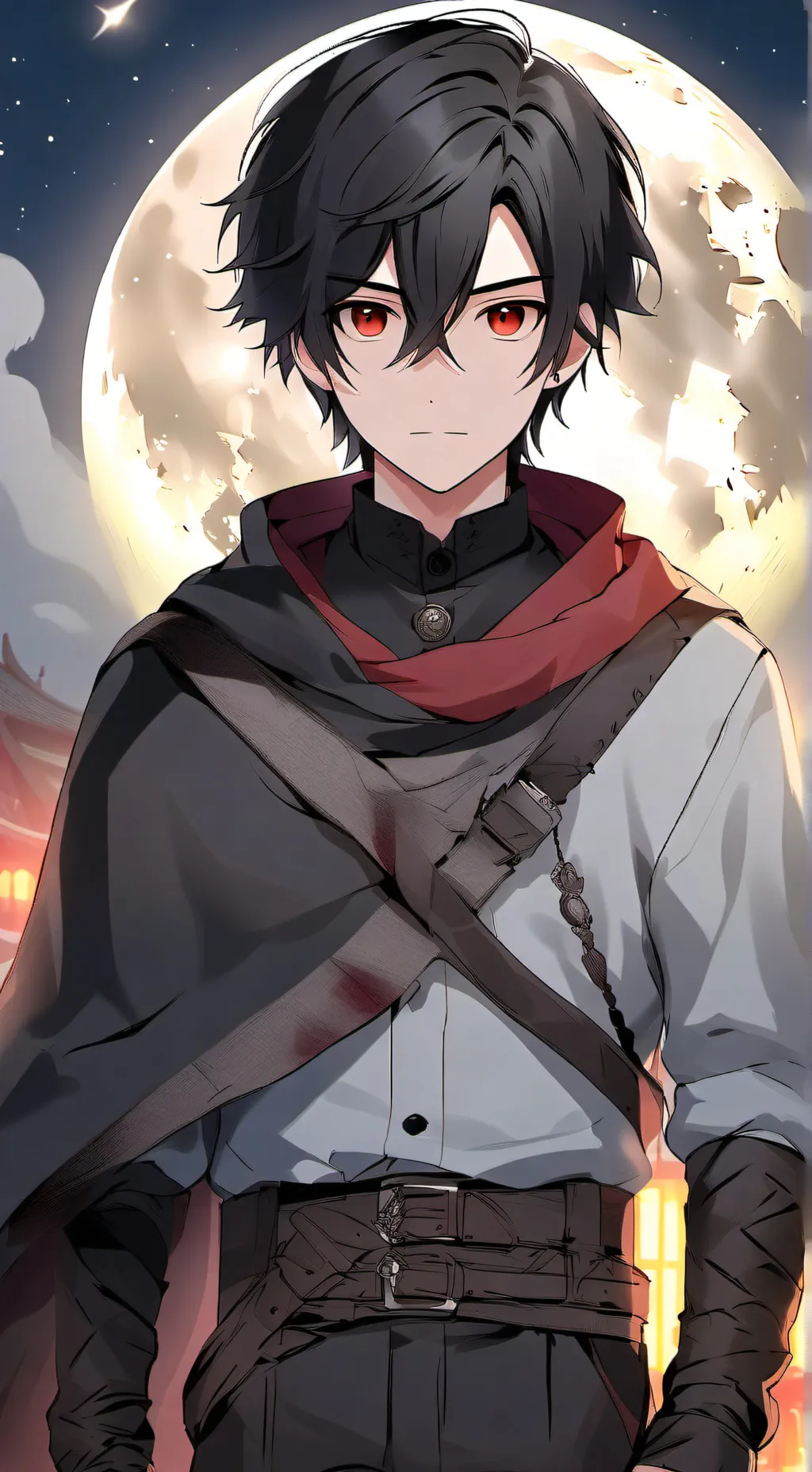 ai character: MHA x Rainimator  background