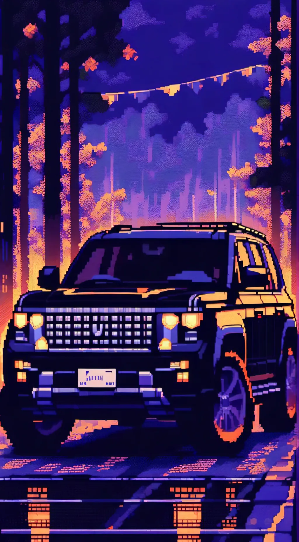 ai character: COD - On the road background
